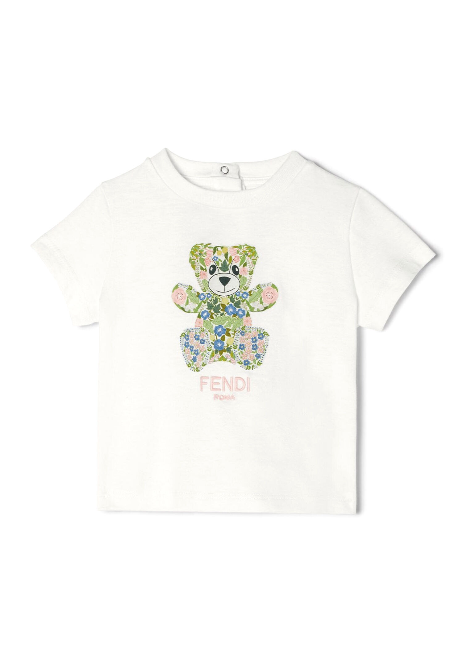 Beyaz Kız Bebek T-shirt