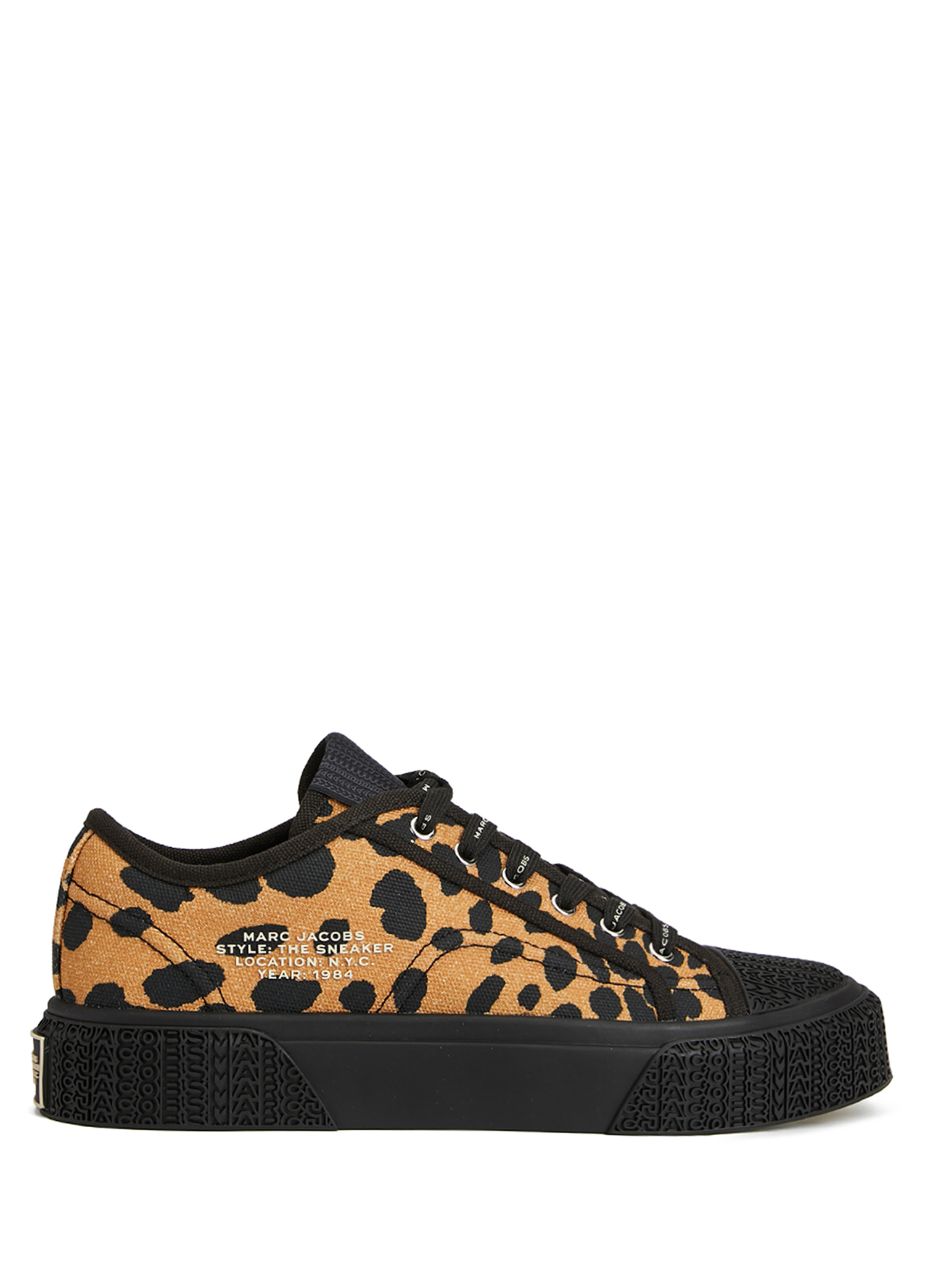 Leopar Desenli Kadın Sneaker