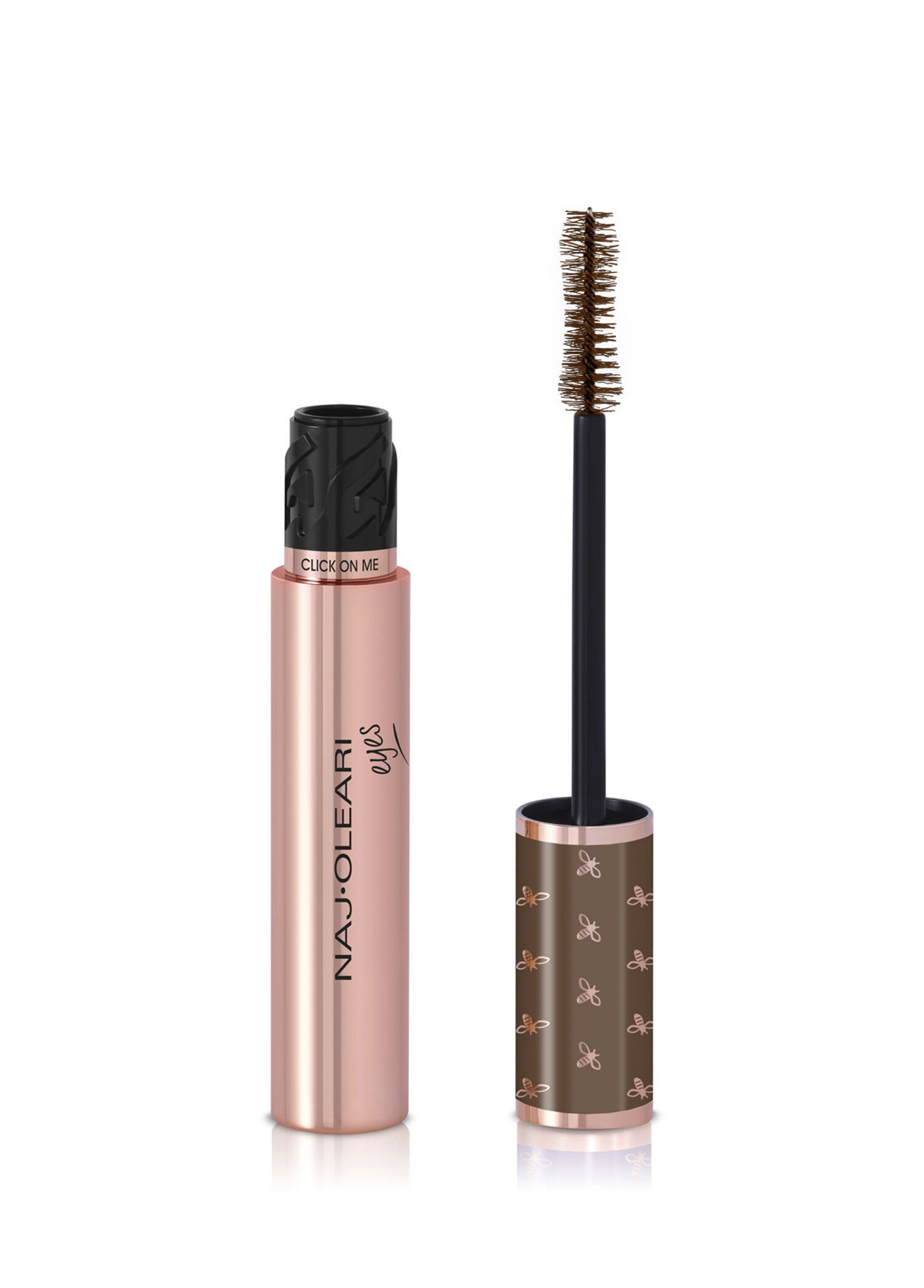 Click On Me Mascara 02 Chocolate Brown  Maskara