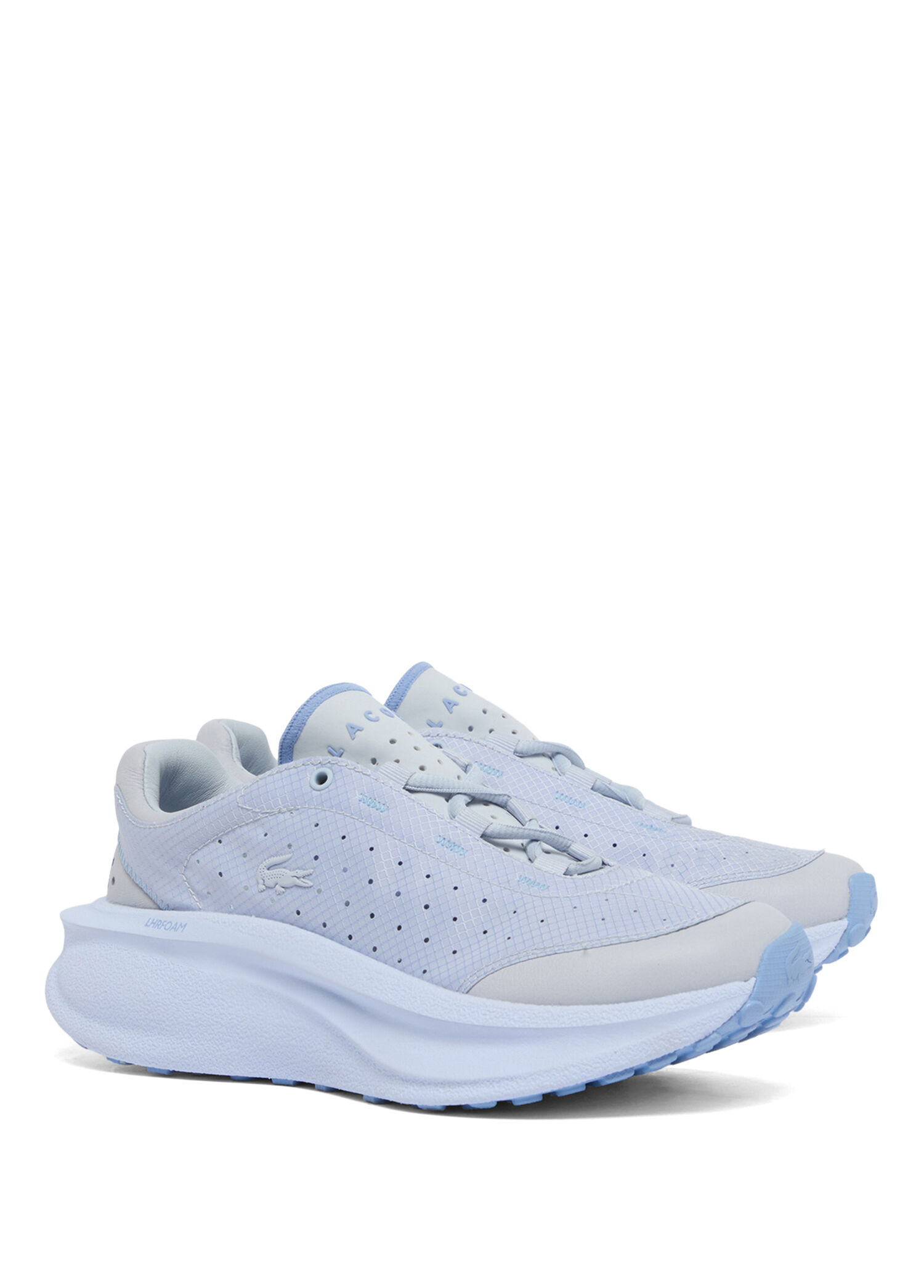 Lacoste Mavi-52C Kadın Neo Run Active Mavi Deri Detaylı Kadın