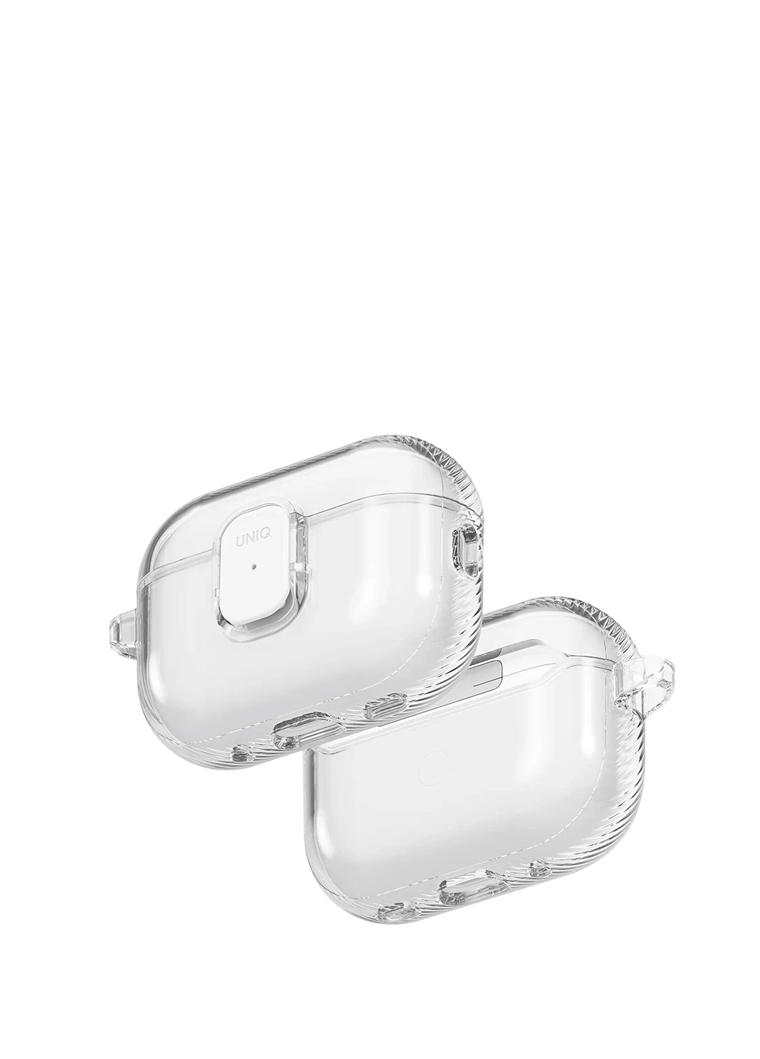 Airpods Pro 3 (3.nesil) Glase Pro Kilitli Şeffaf Kulaklık Kılıfı