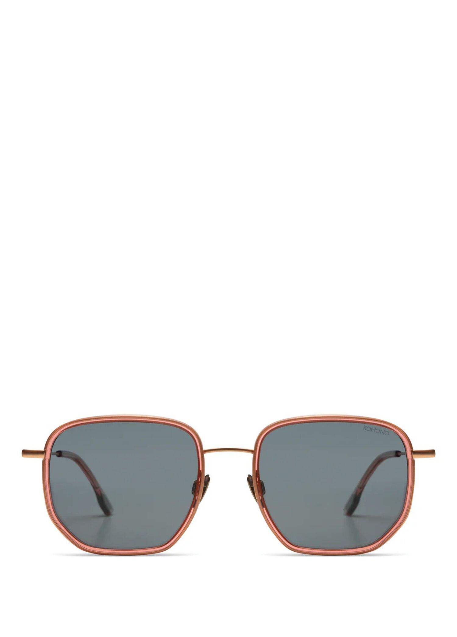 Val Rose Gold Matte Titanyum Unisex Güneş Gözlüğü