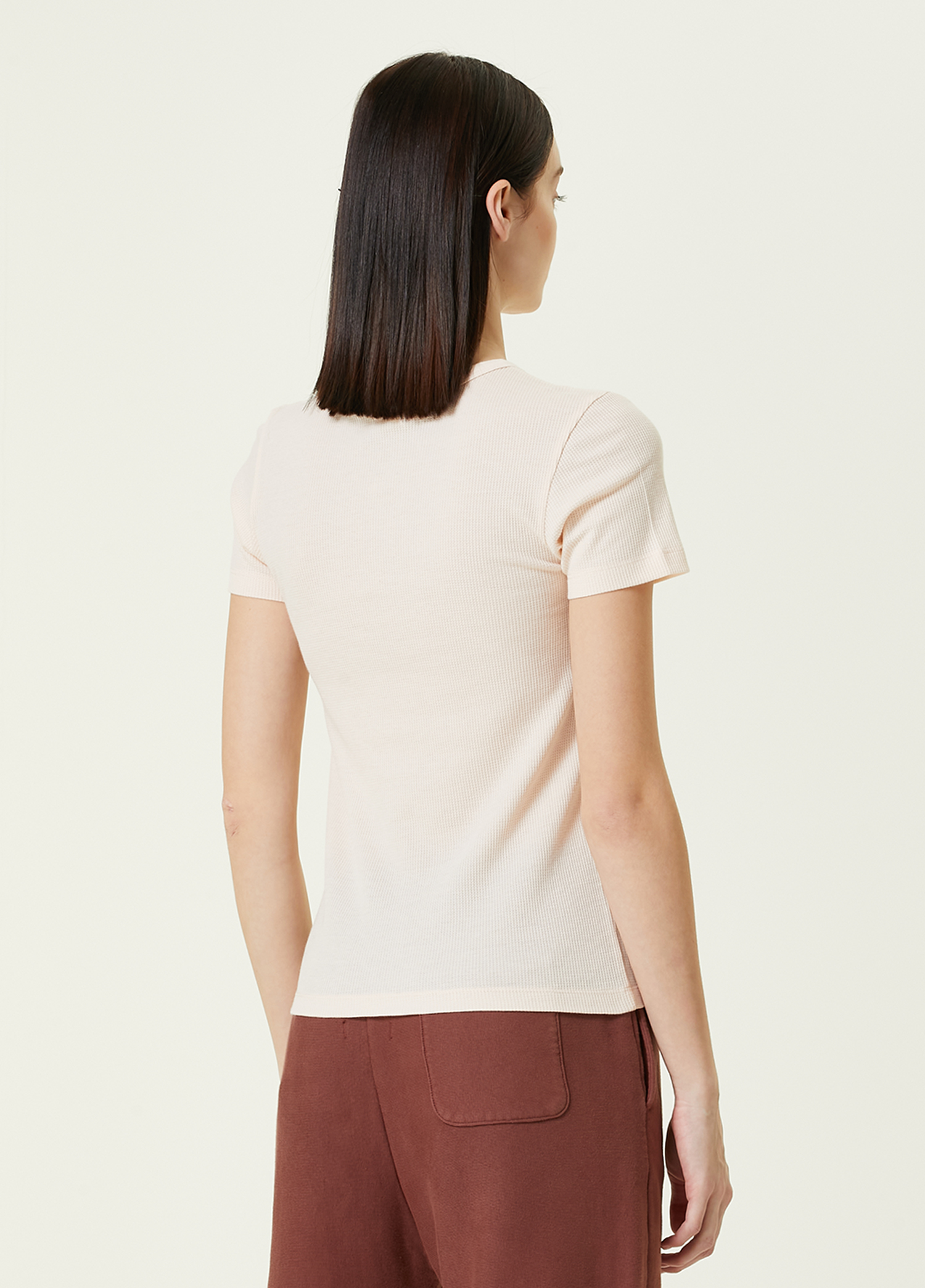 Beymen Krem Logo Detaylı T-shirt. 5 Beymen Krem Logo Detaylı T-shirt. 5