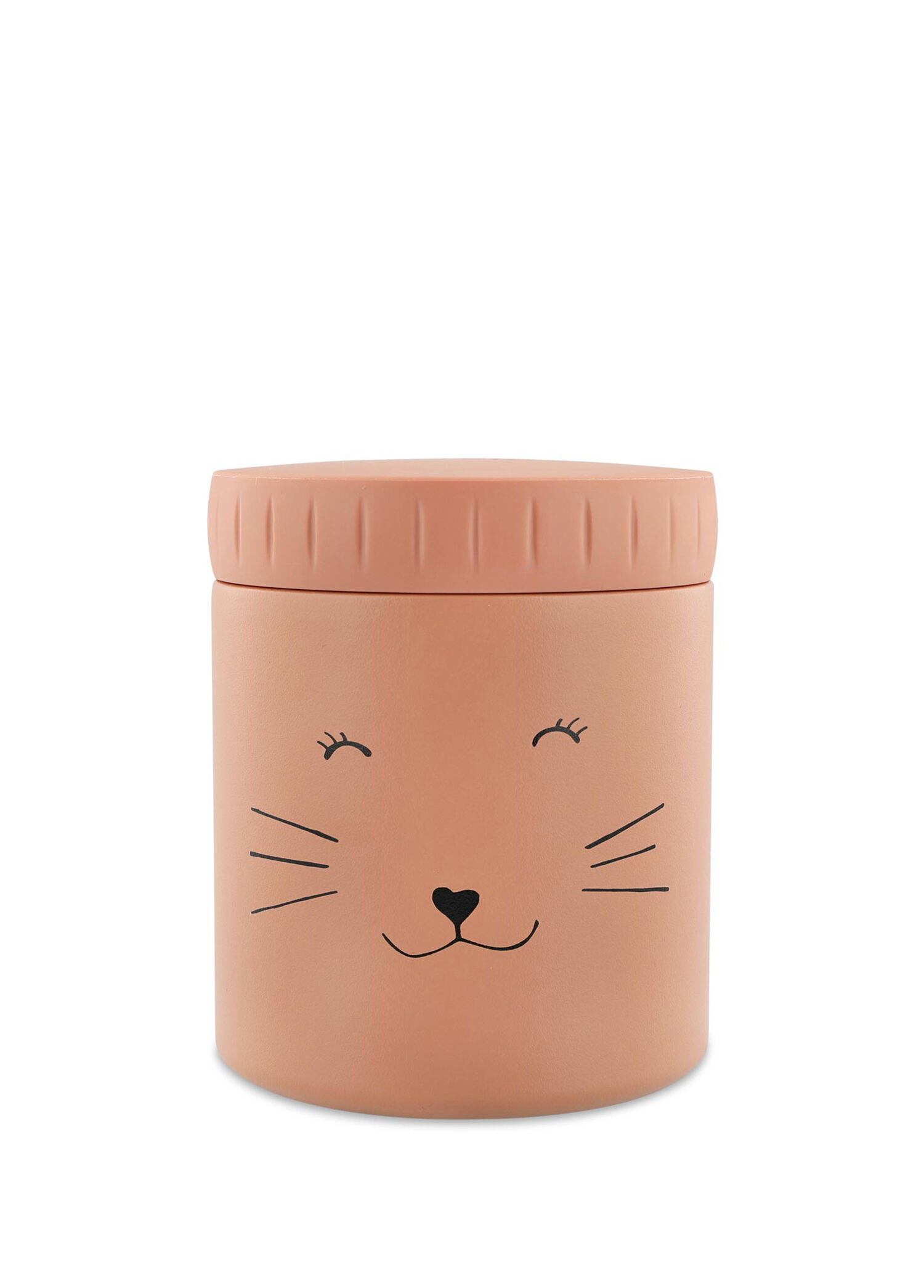 Mrs.Cat Pembe Çelik Termal Çocuk Mama Termosu 350 ml