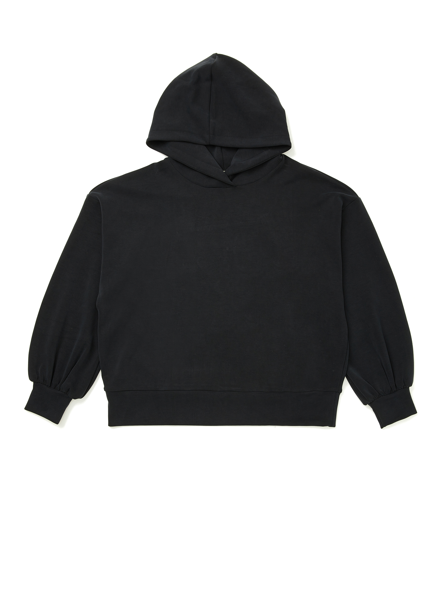 Siyah Kapüşonlu Sweatshirt_6