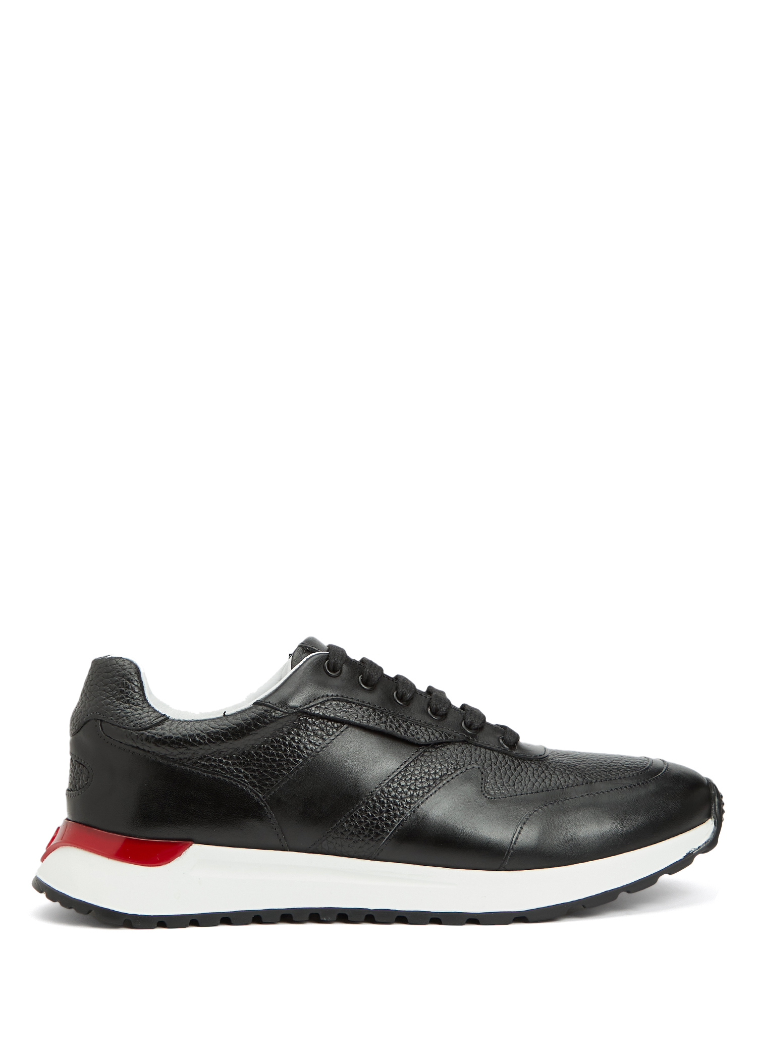 Siyah Erkek Deri Sneaker