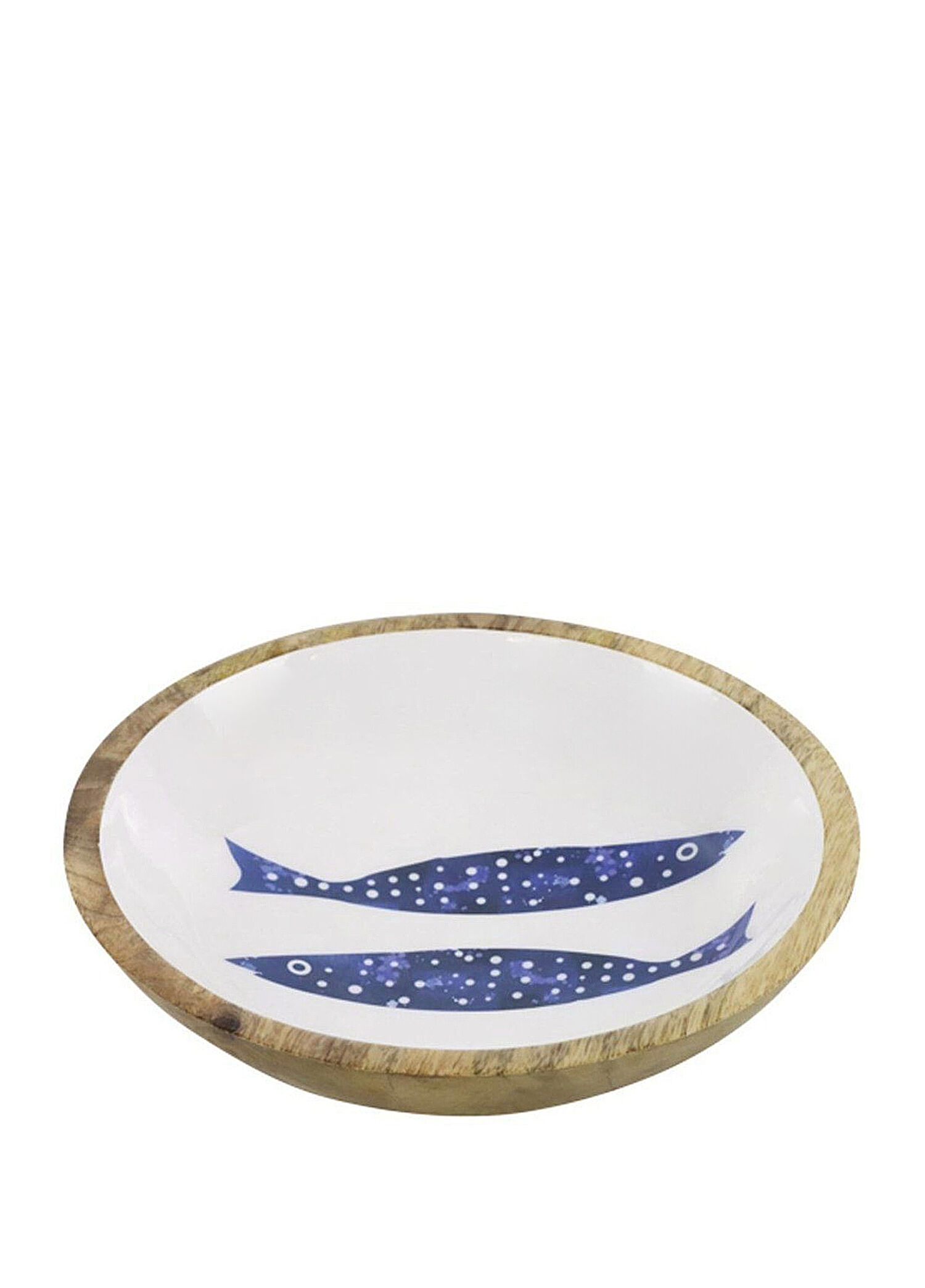 Fische Balık Desenli Mango Kase 25 cm