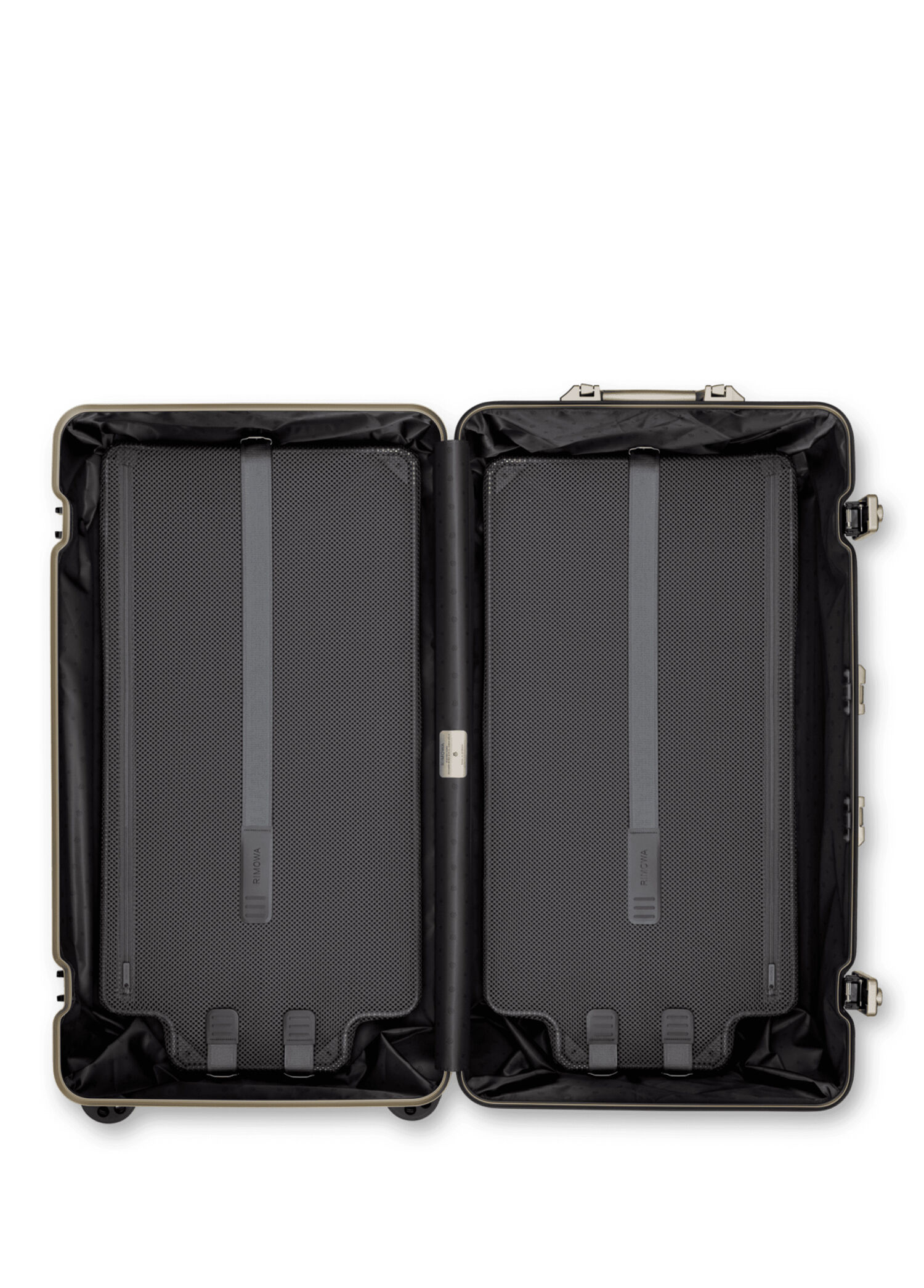 Gold Rimowa Gold Men Original Trunk Plus Gold Suitcase 1602557