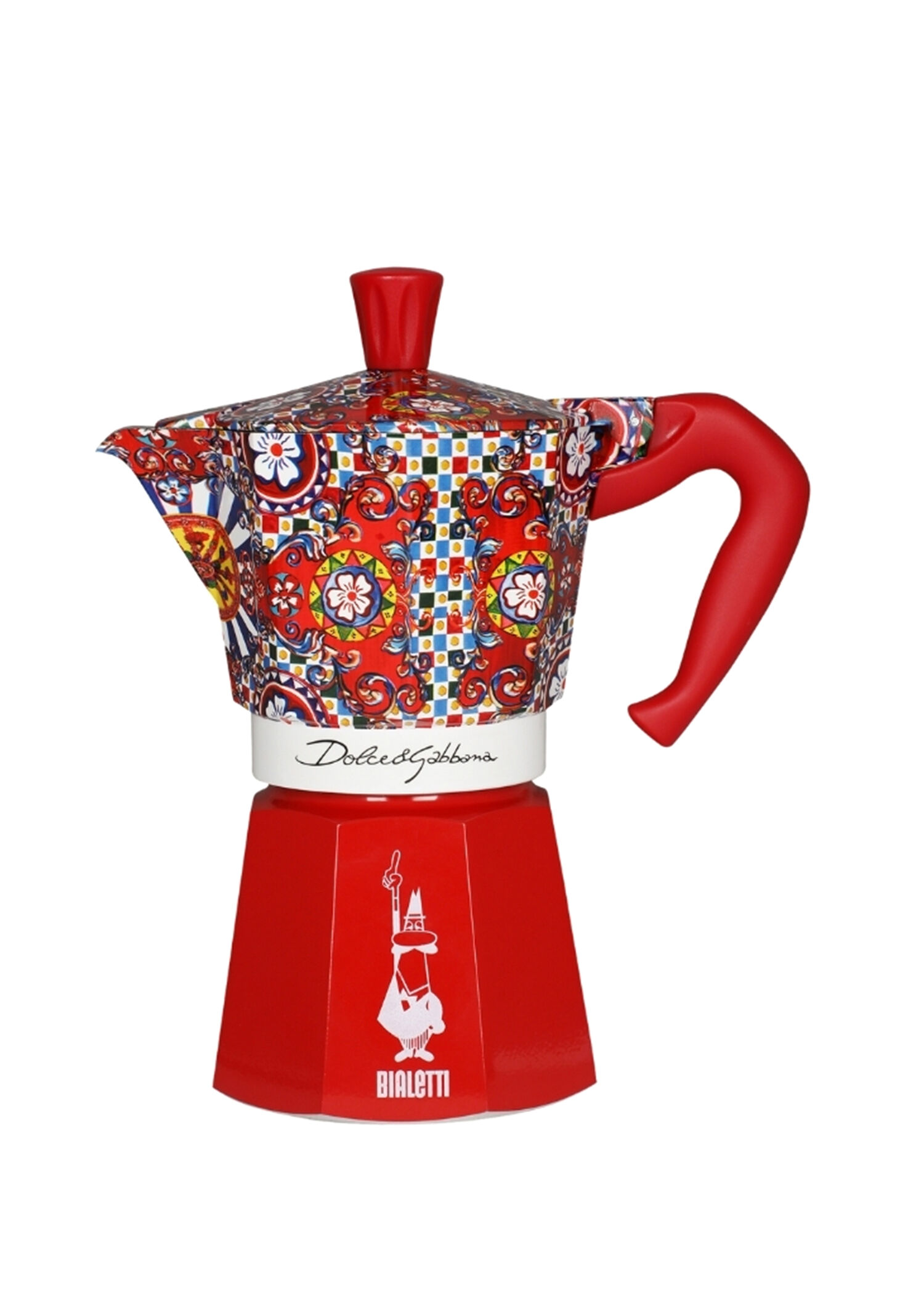 新品 DOLCE&GABBANA BIALETTI Moka Express Bialetti - Dolce&Gabbana Moka Express 6 Cup - Çok Renkli