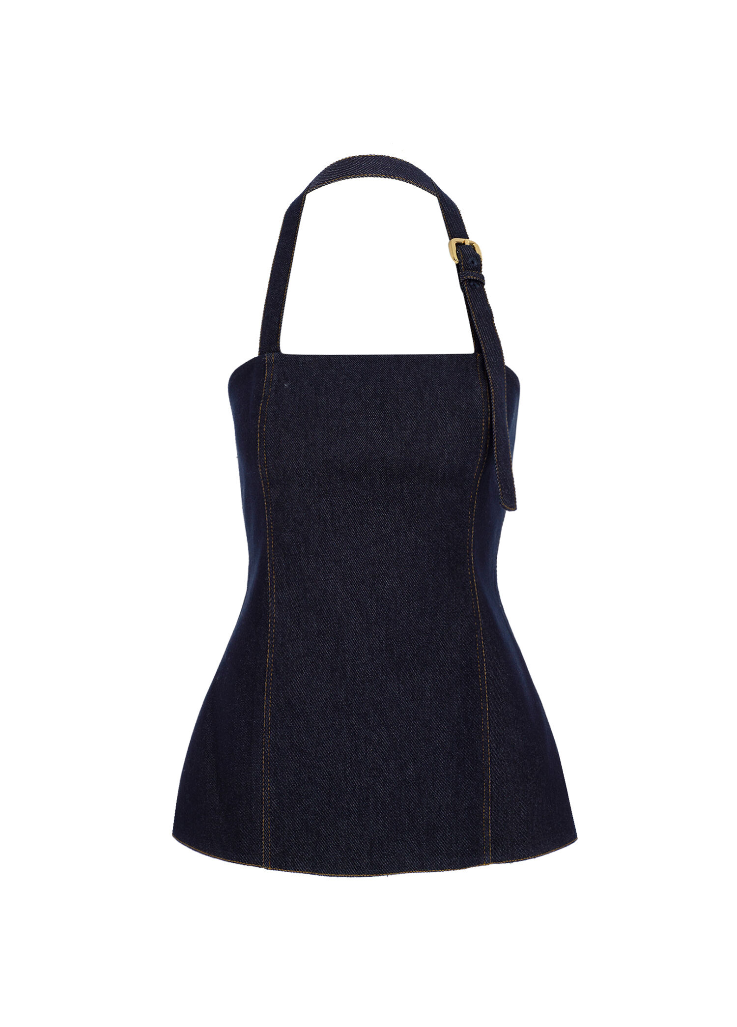 No10 Lacivert Denim Kadın Büstiyer