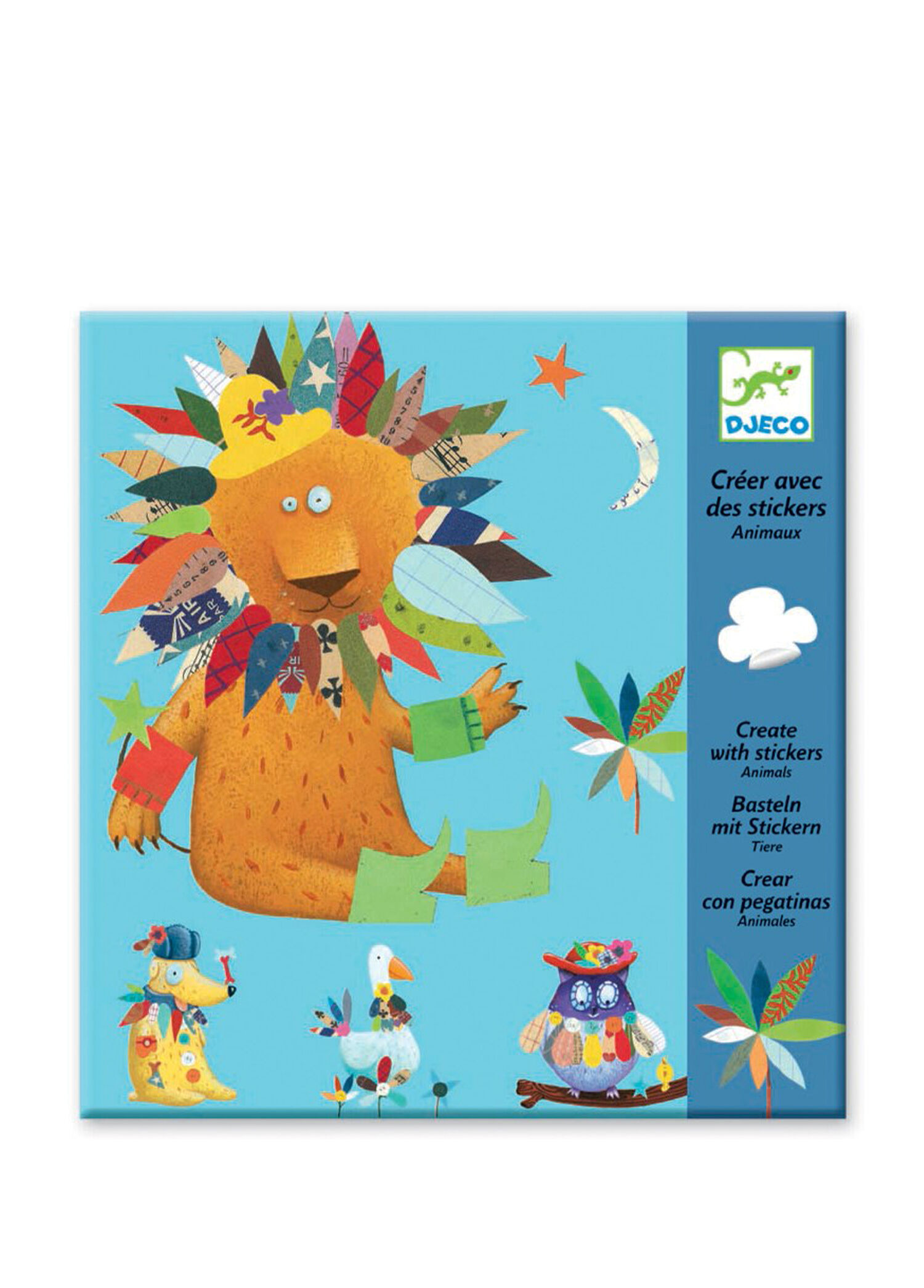 Create Animals Yapıştırma Kartları