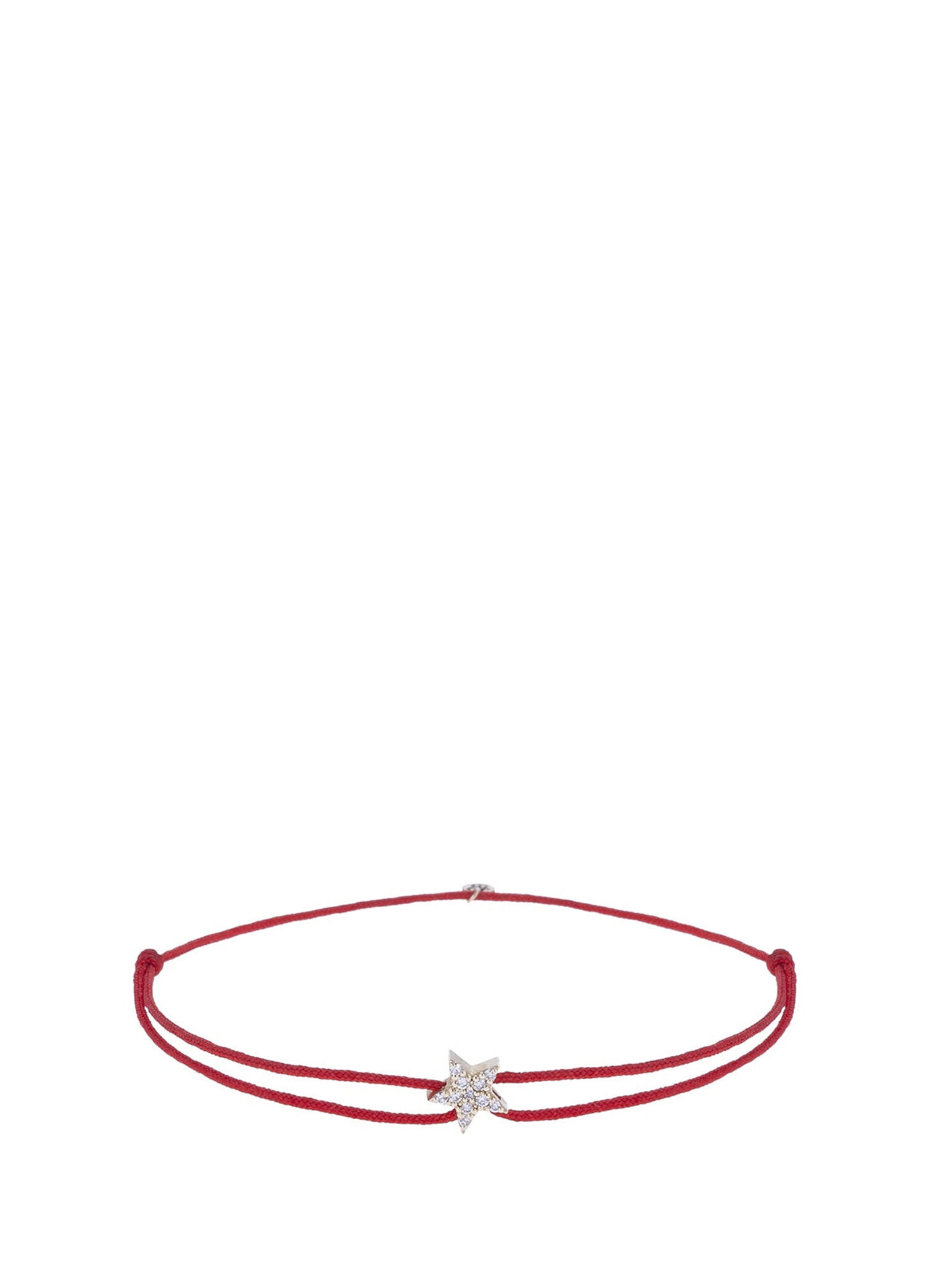 Ston Star 14 Ayar Altın Unisex İp Bileklik