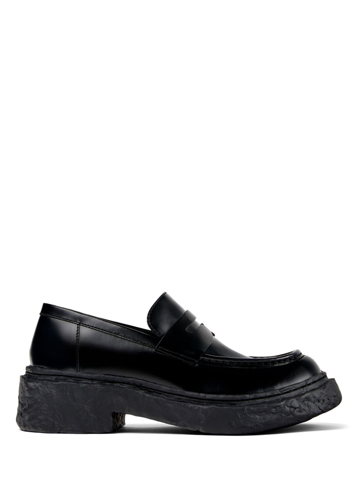 Vamonos Siyah Deri Unisex Loafer A500023-001