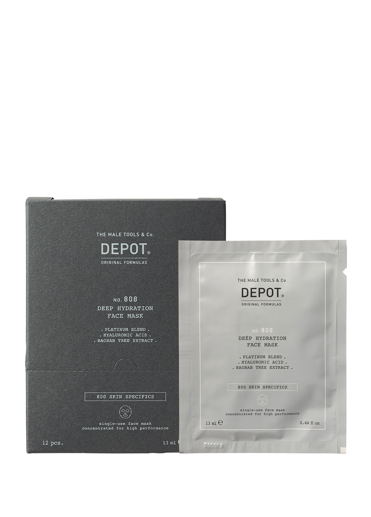 P Depot No 808 Deep Hydration Nemlendirici Yenileyici Yuz Maskesi 12 X 13 Ml