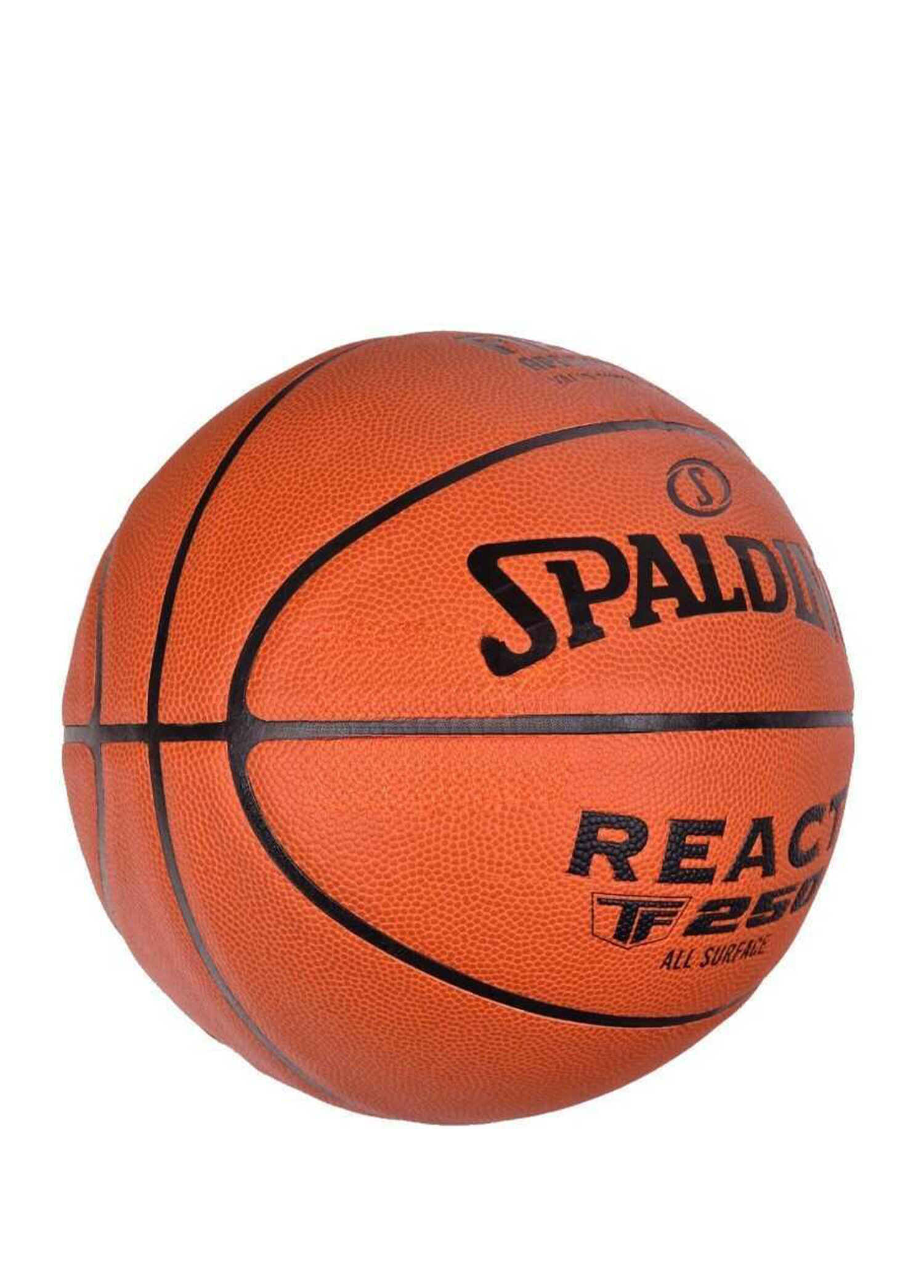 Spalding - 76967Z React Fiba TF-250 Size:7 Basketbol Topu - Turuncu