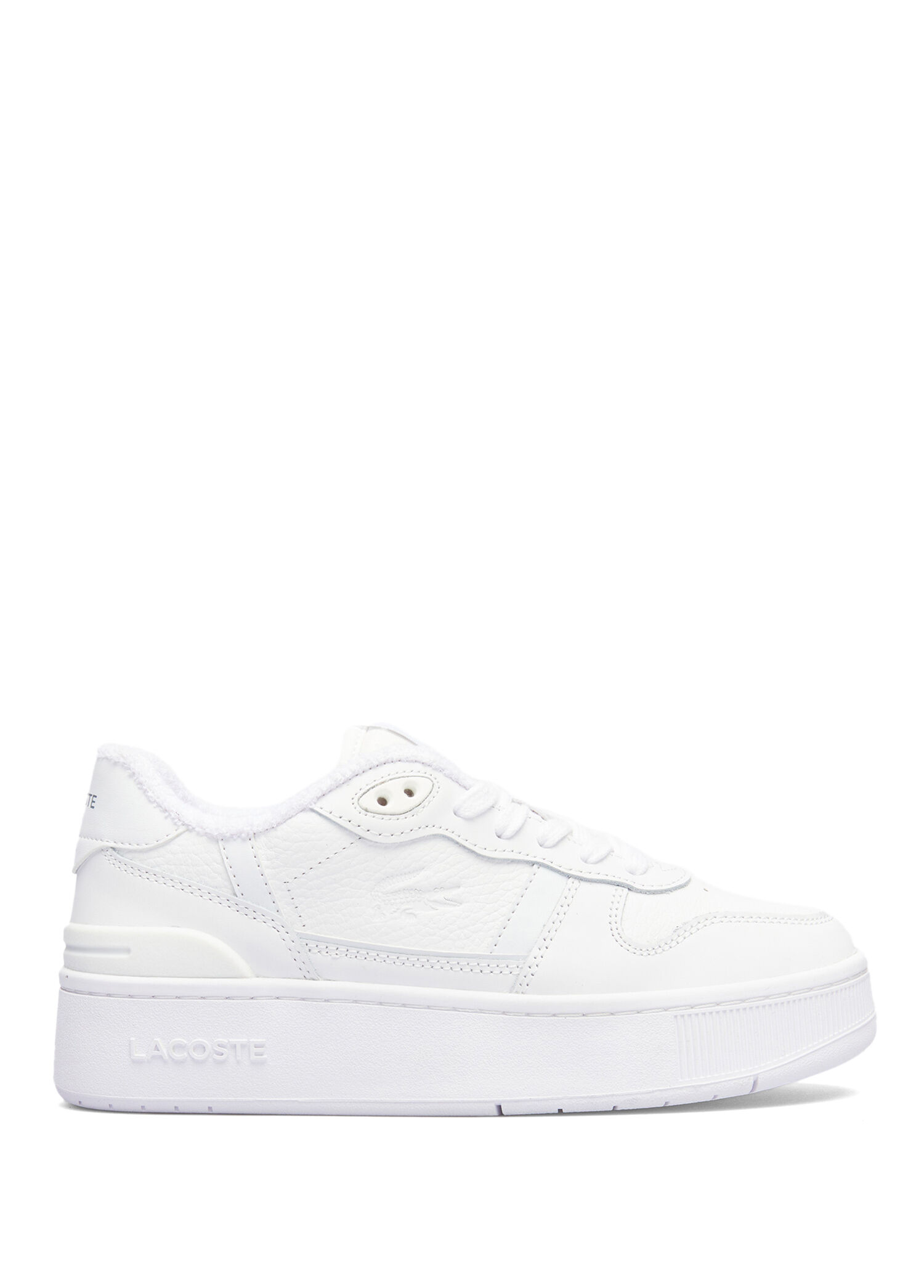 Lacoste BEYAZ-21G Kadın T-Clip Platform Beyaz Kadın Sneaker