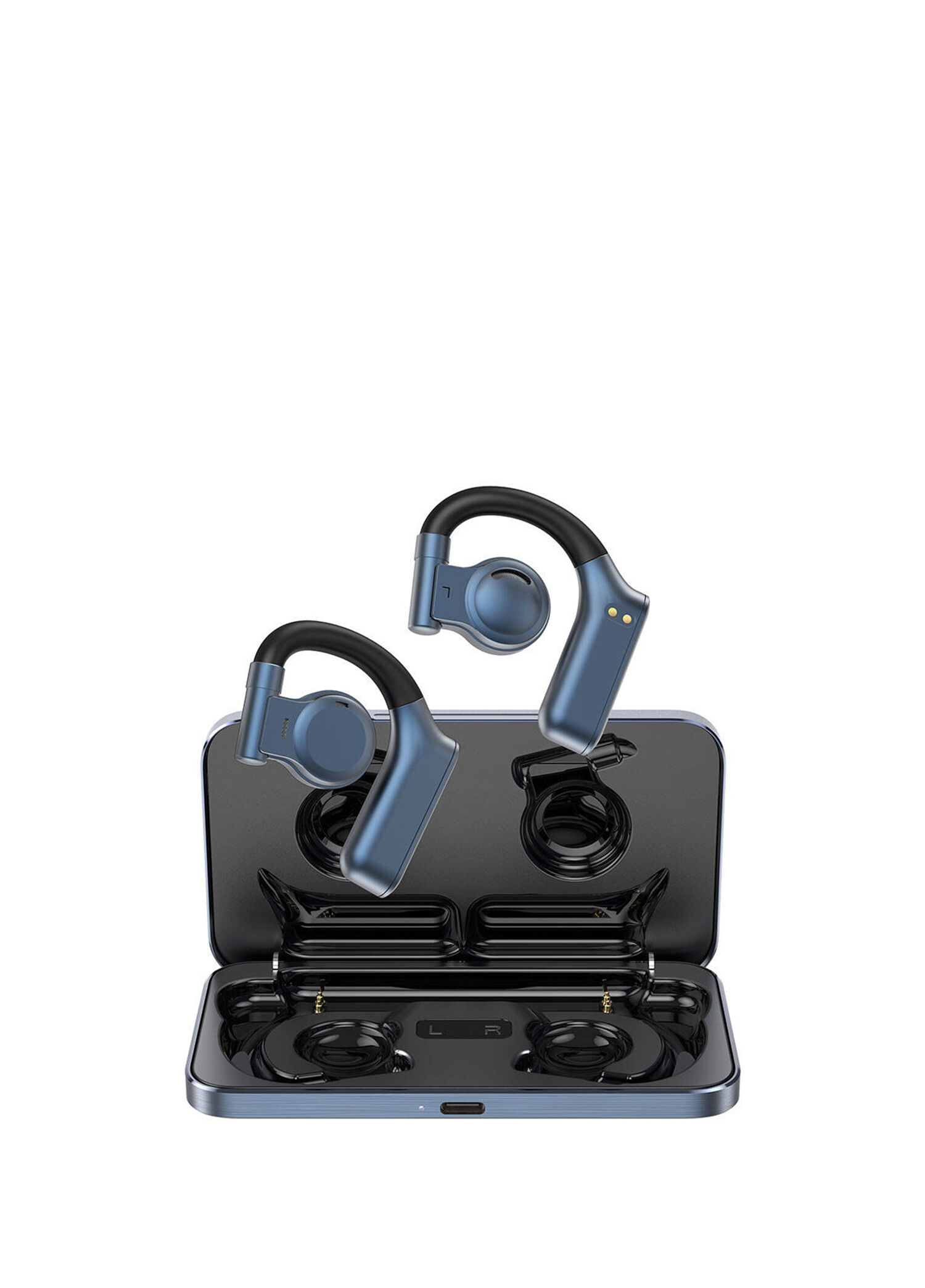 T18 Clera Sound Mavi Kulak İçi Bluetooth 5.2 Kulaklık