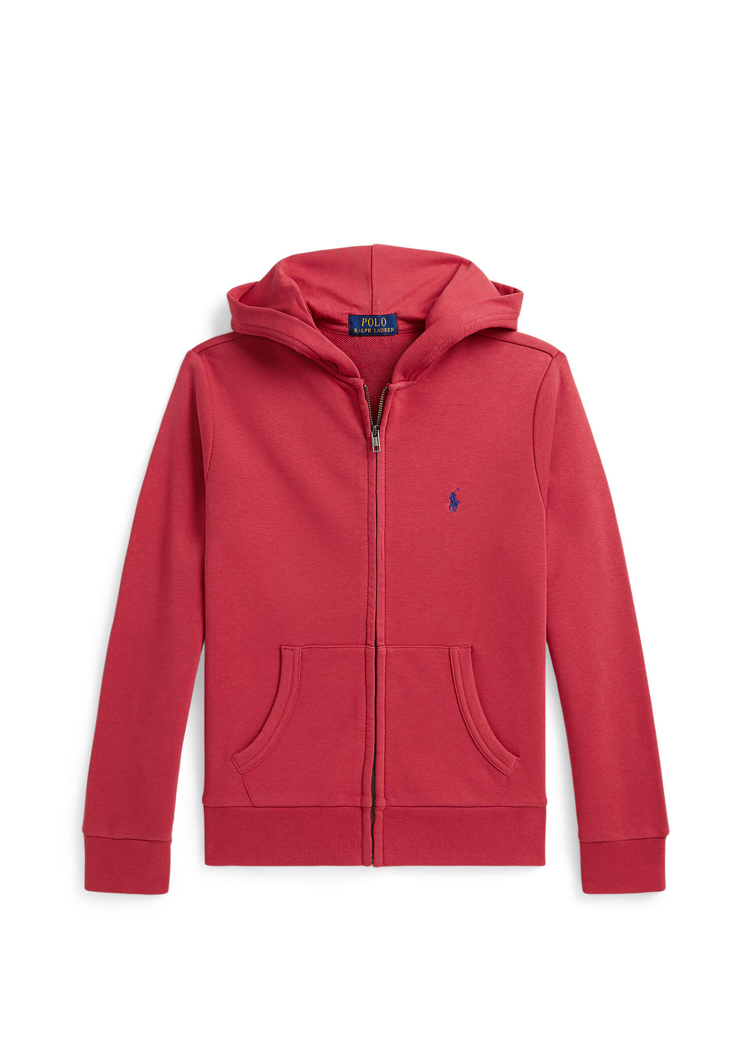 Kırmızı Kapüşonlu Erkek Çocuk Sweatshirt