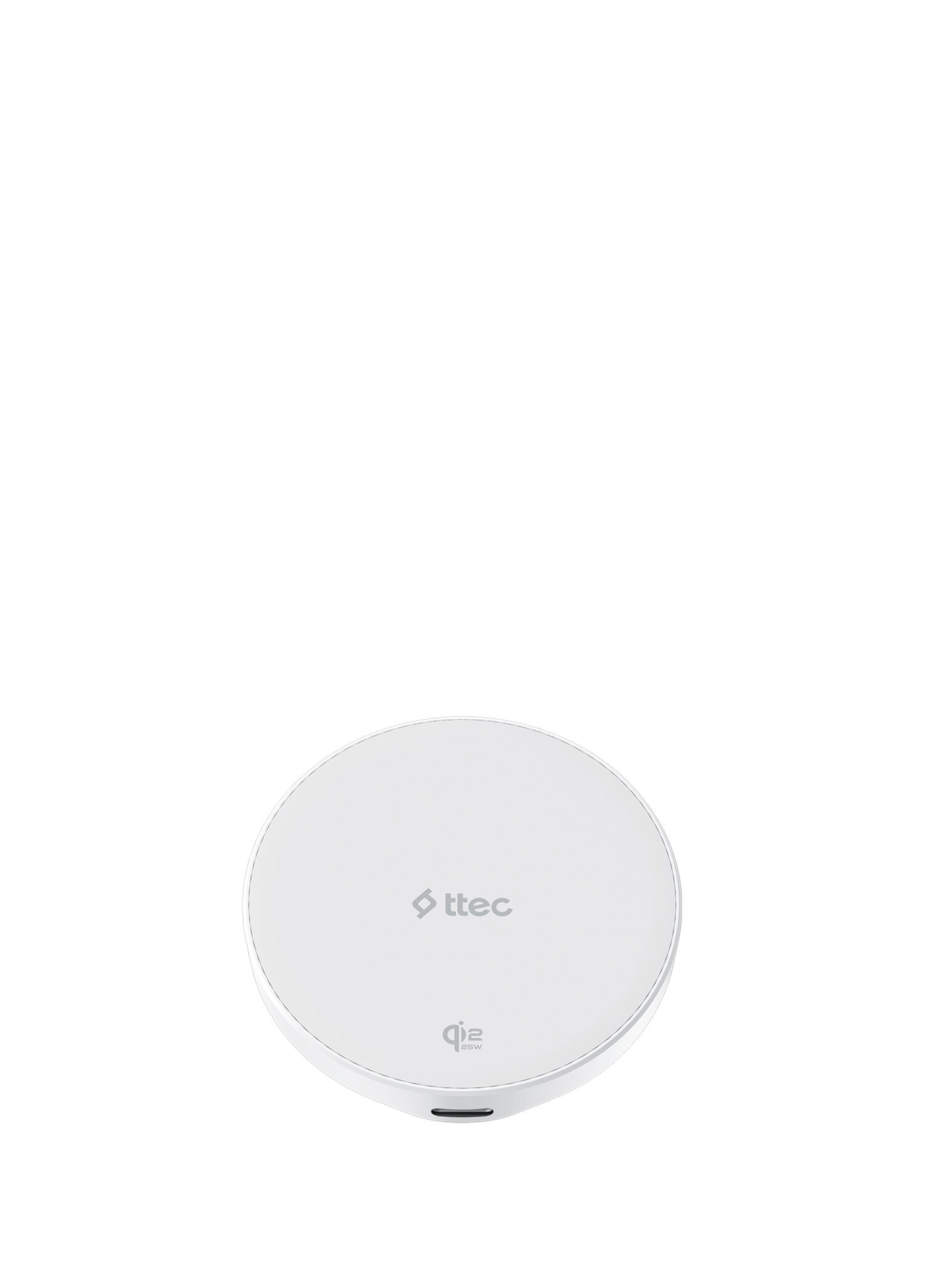 Ttec  - AirCharger Pro 2 25W iPhone/Android Wireless Fast Charger with Hockey Qi2.2/MagSafe