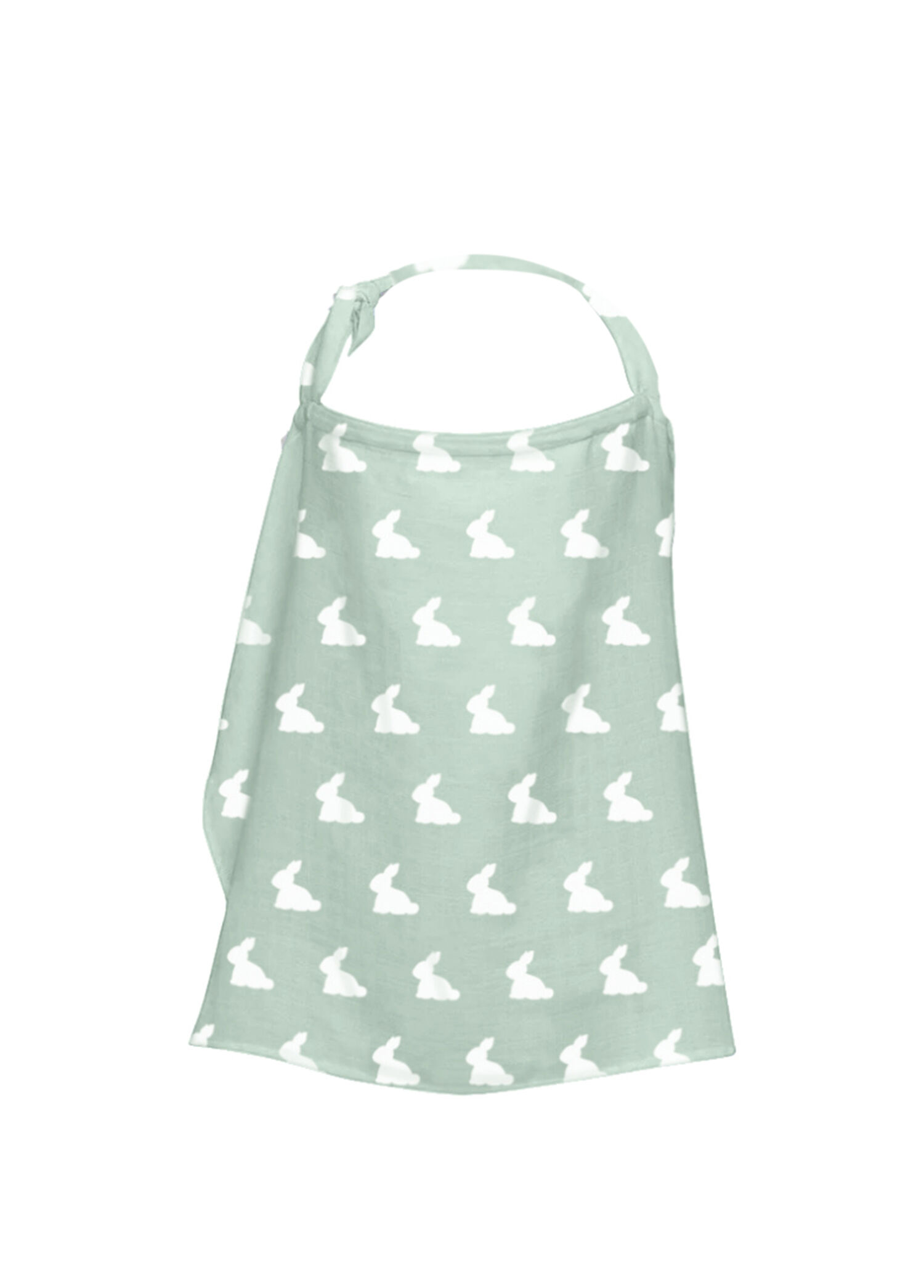 Mono Lapin Matcha Green Pamuklu Müslin Bebek Emzirme Önlüğü