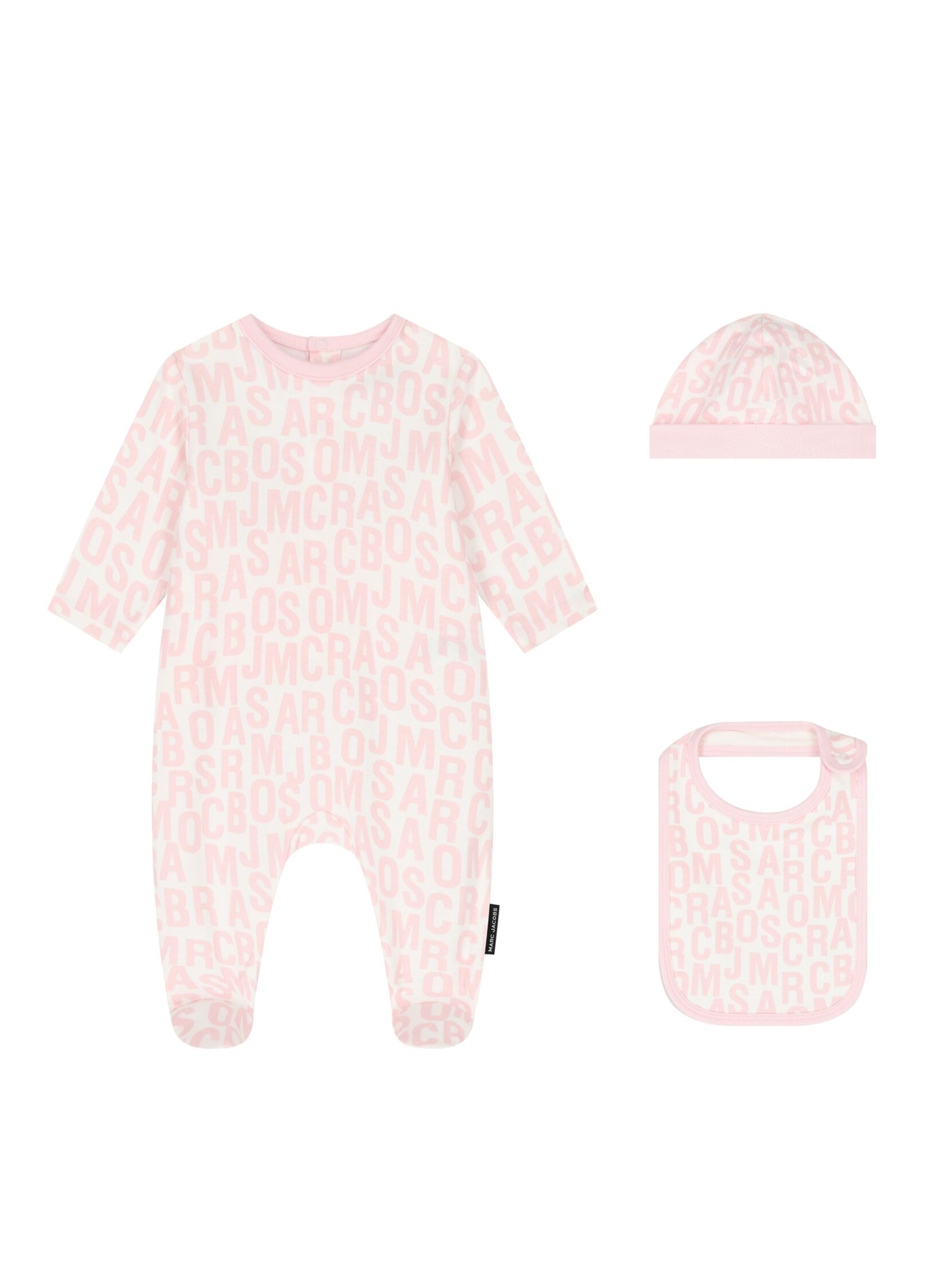 Pembe Unisex Çocuk 3lü Tulum Set