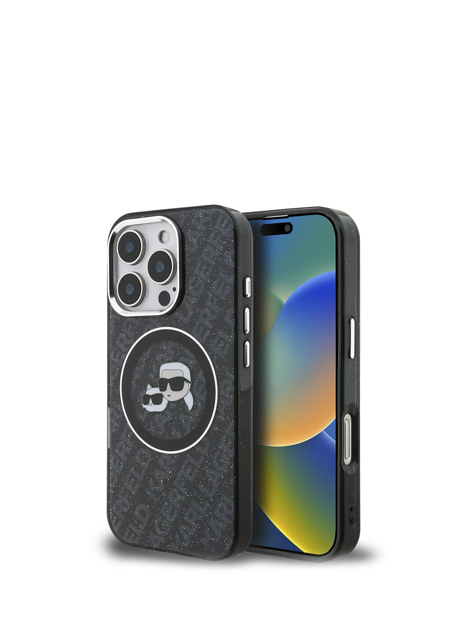 Choupette Heads iPhone 16 Pro Simli Telefon Kılıfı