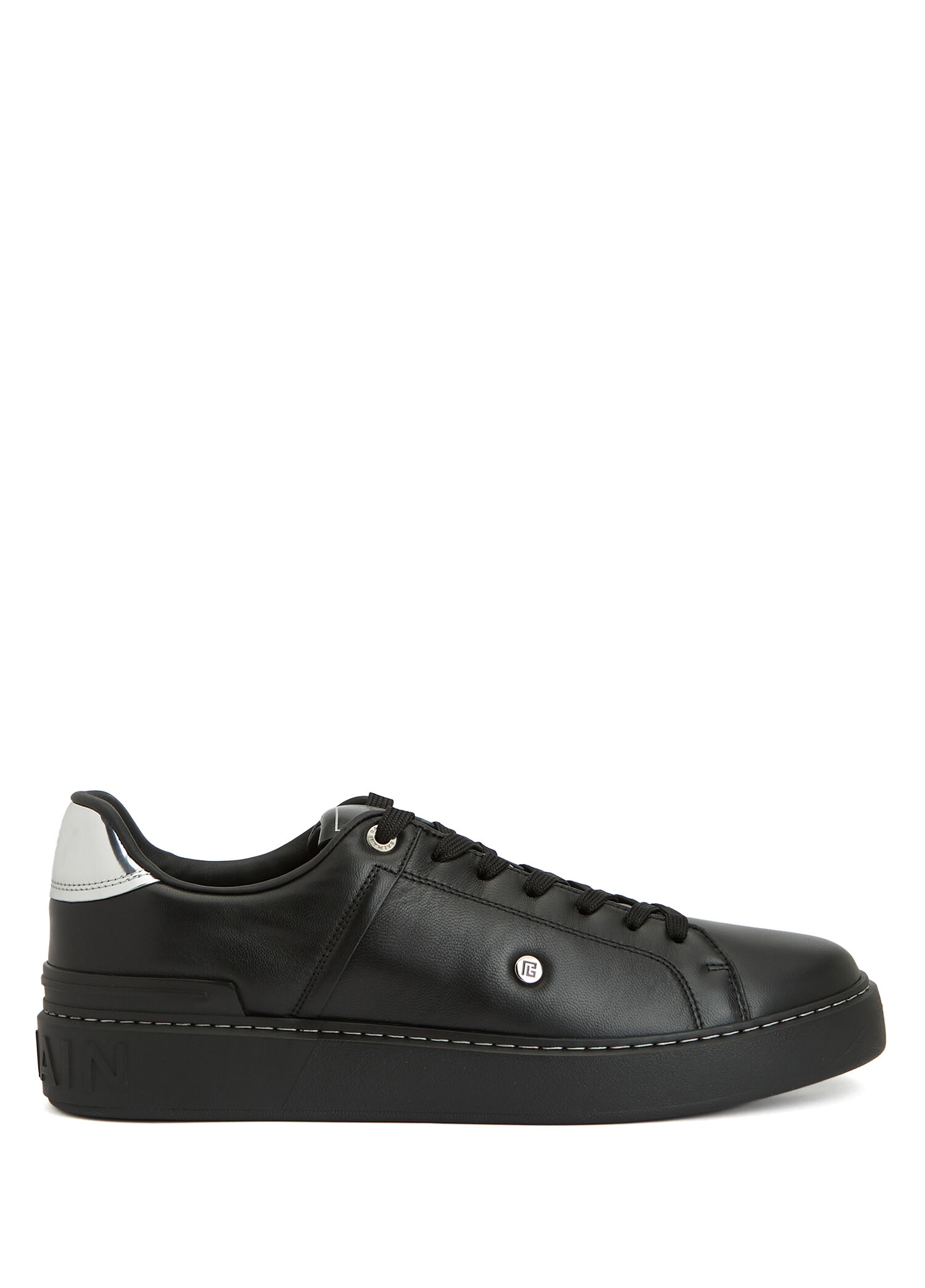 B-Court Siyah Erkek Deri Sneaker