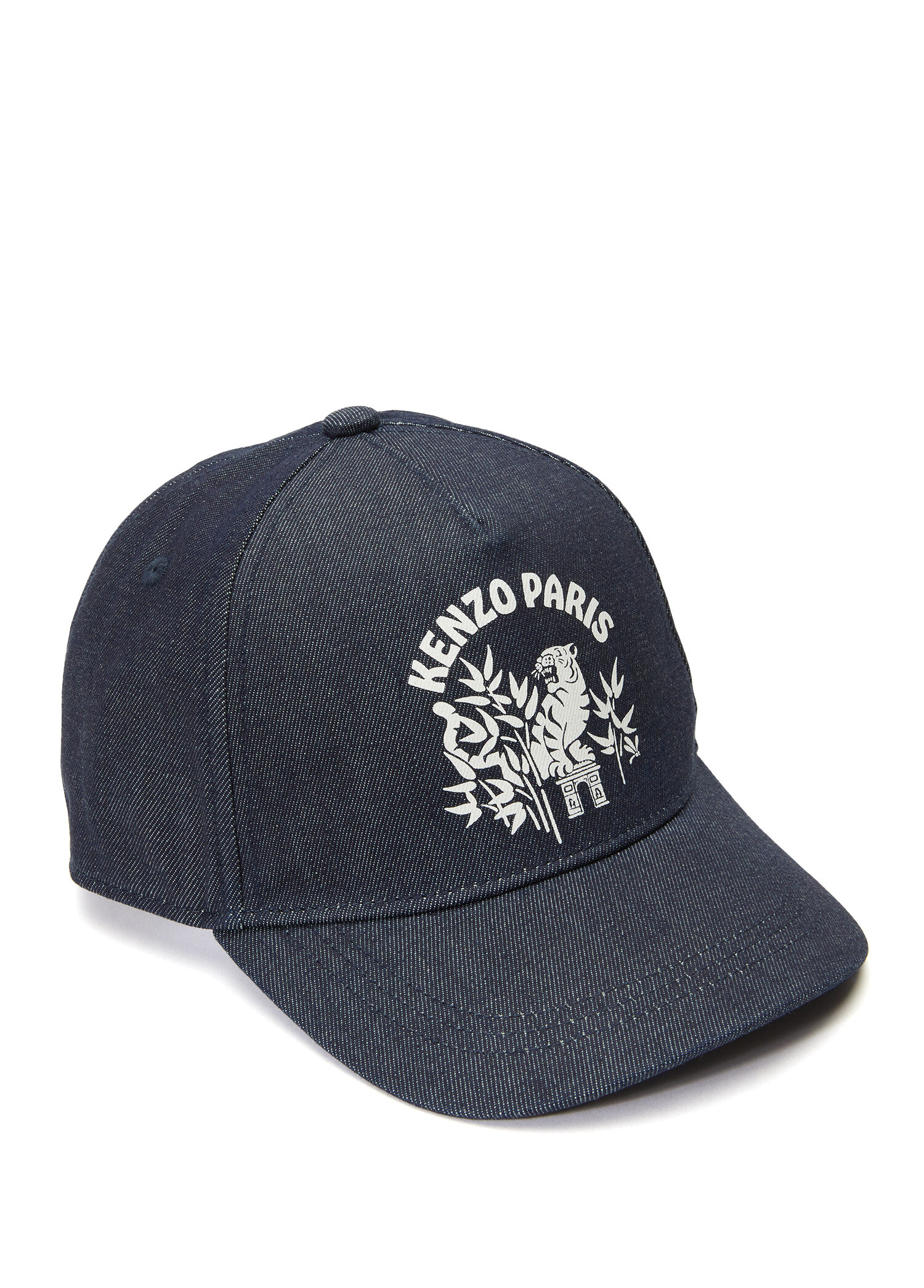 Garden Mavi Logo Baskılı Unisex Çocuk Denim Şapka