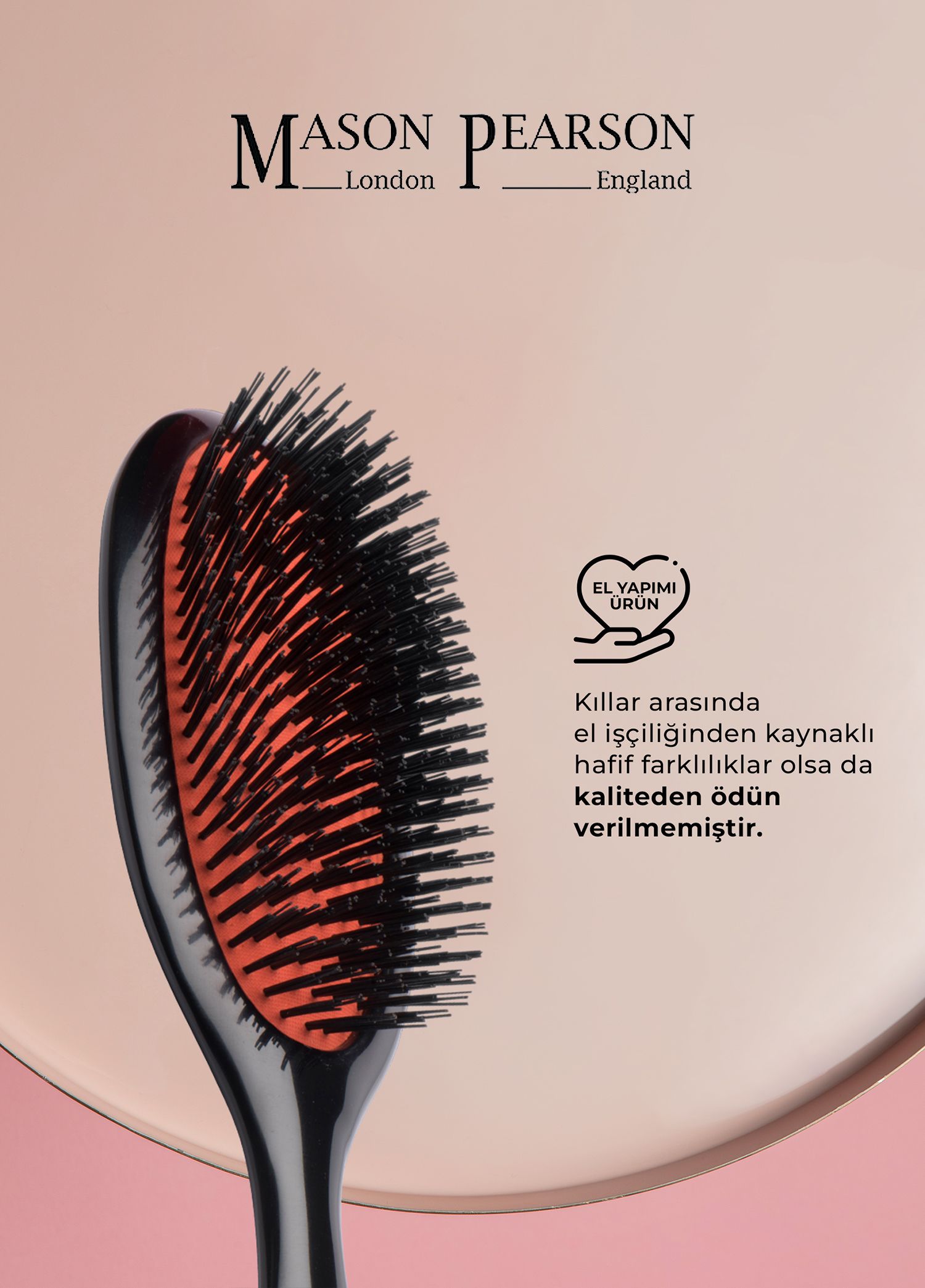 Mason Pearson - Handy Boar Bristle B3 Dark Hair Brush
