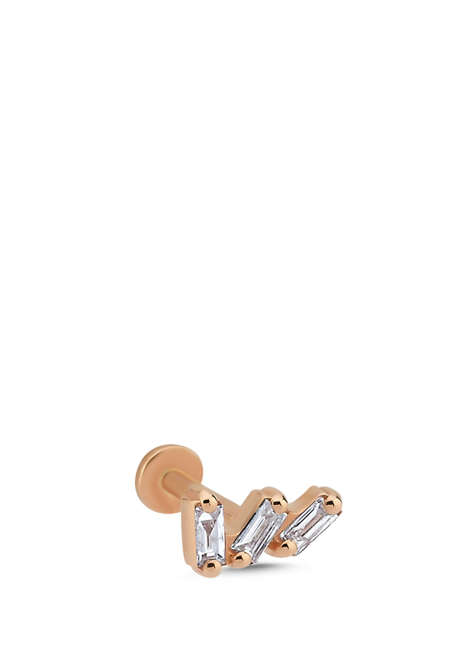 Pırlantalı Kadın Altın Piercing