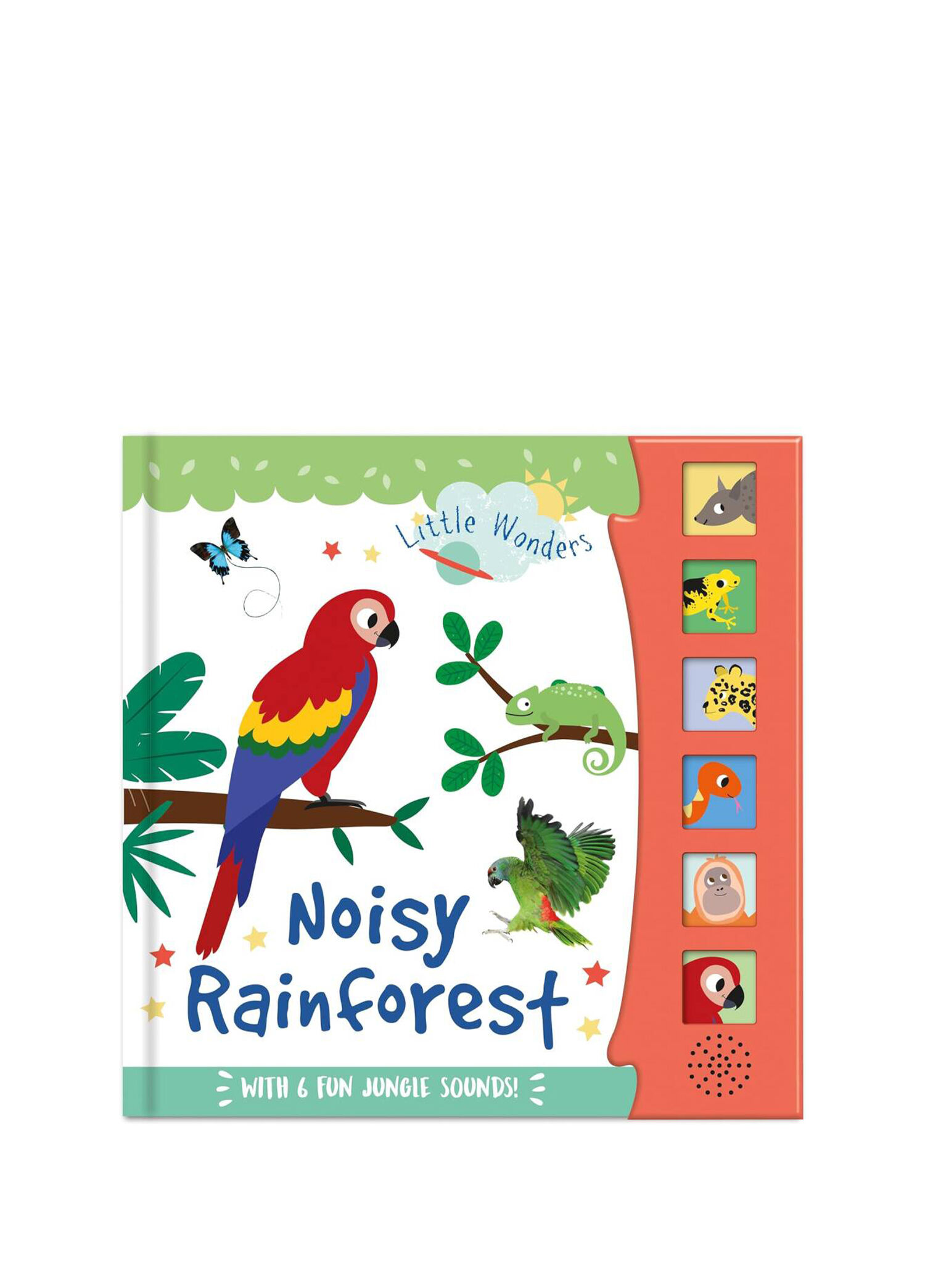 Noisy Rainforest Little Wonders Sound Book Yabancı Dil Sesli Çocuk Kitabı