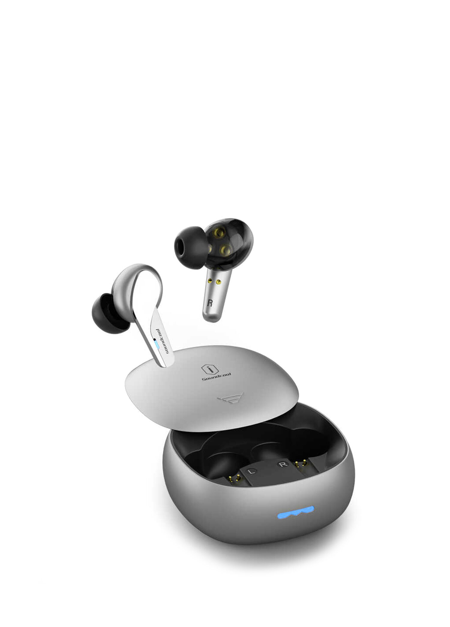 TWS09 Gri Kulak İçi Bluetooth Bluetooth Kulaklık