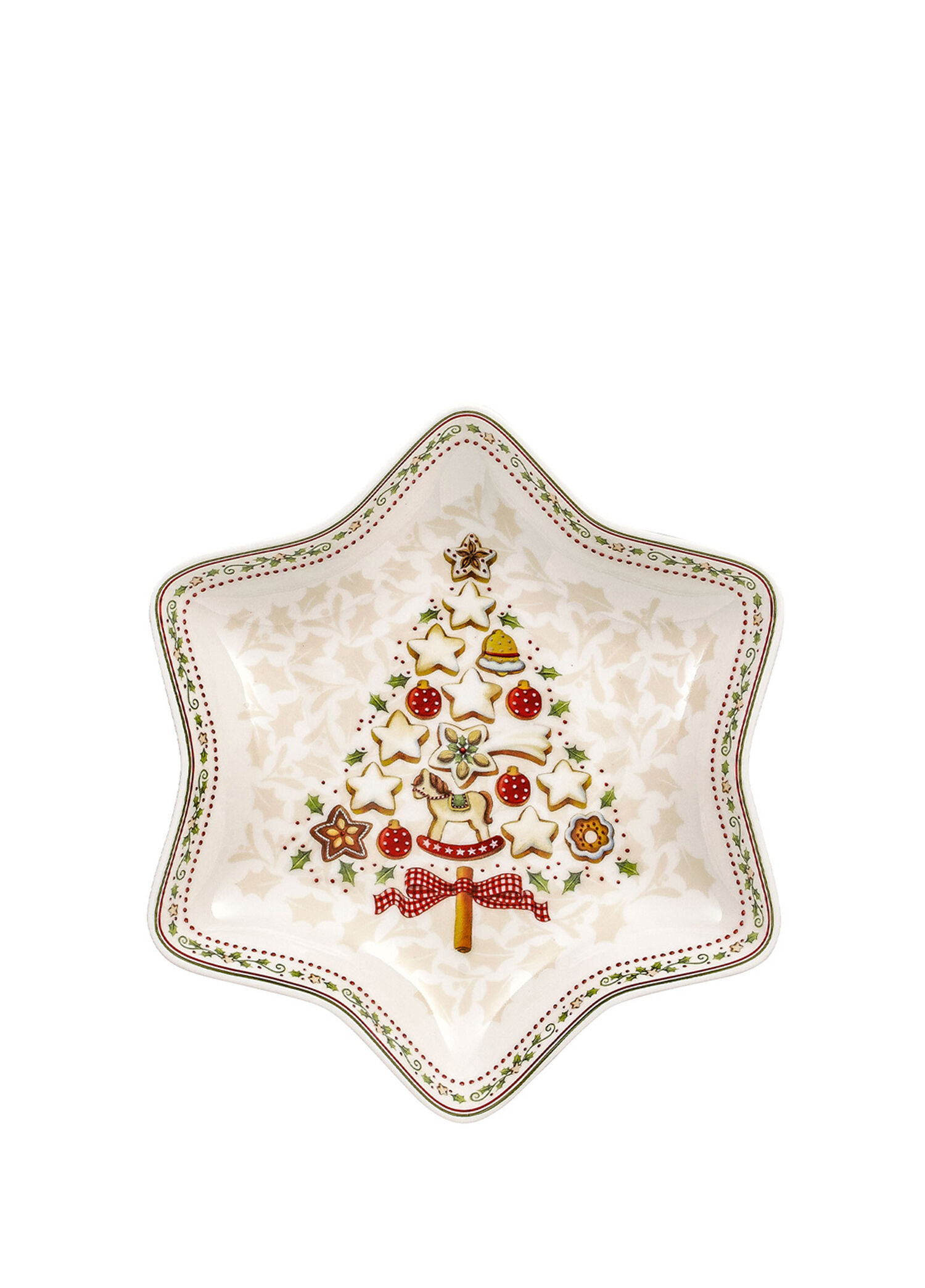Winter Bakery Yıldız Porselen Servis Kasesi 25 cm