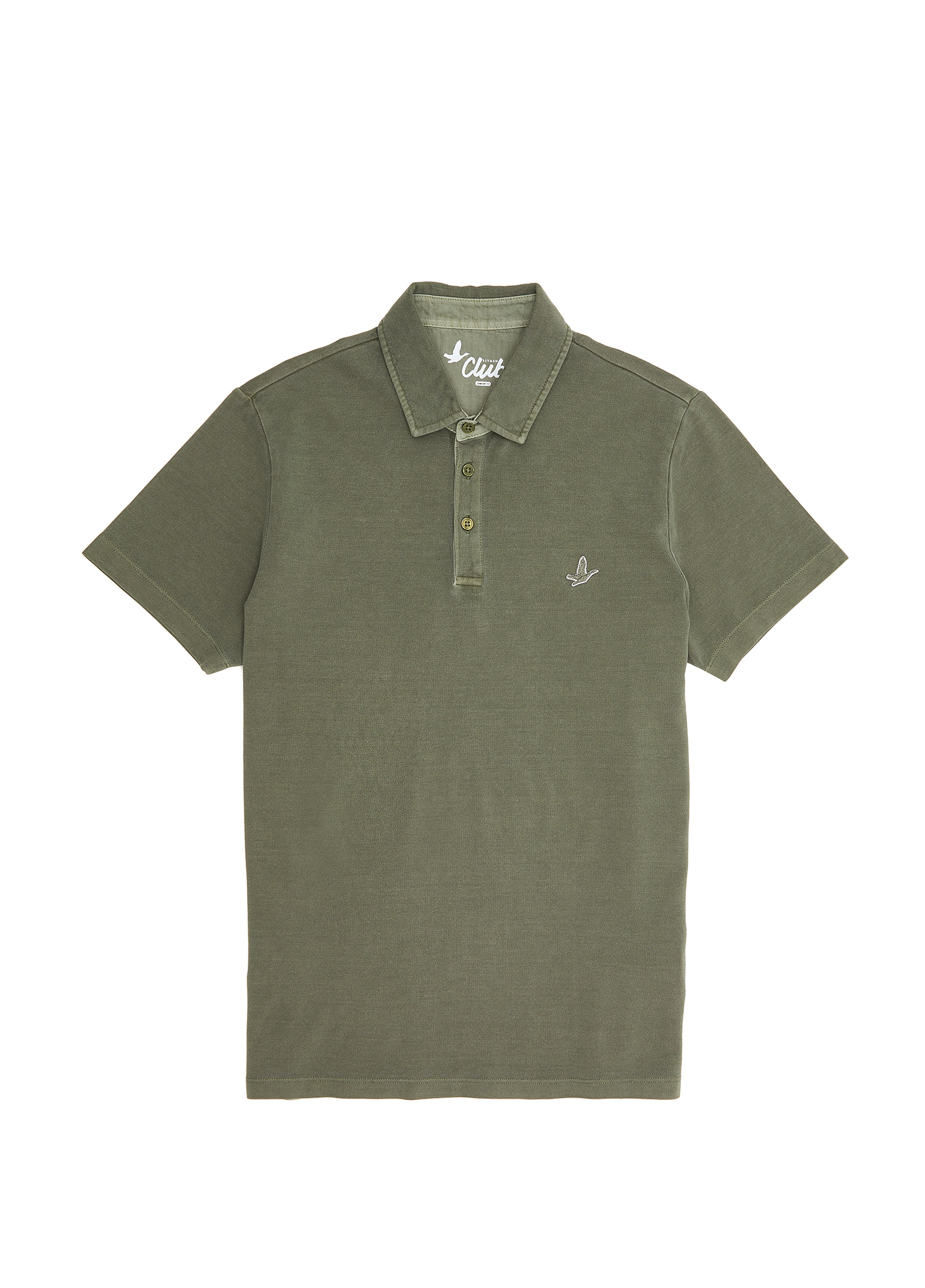 Comfort Fit Haki Polo Yaka T-shirt_7