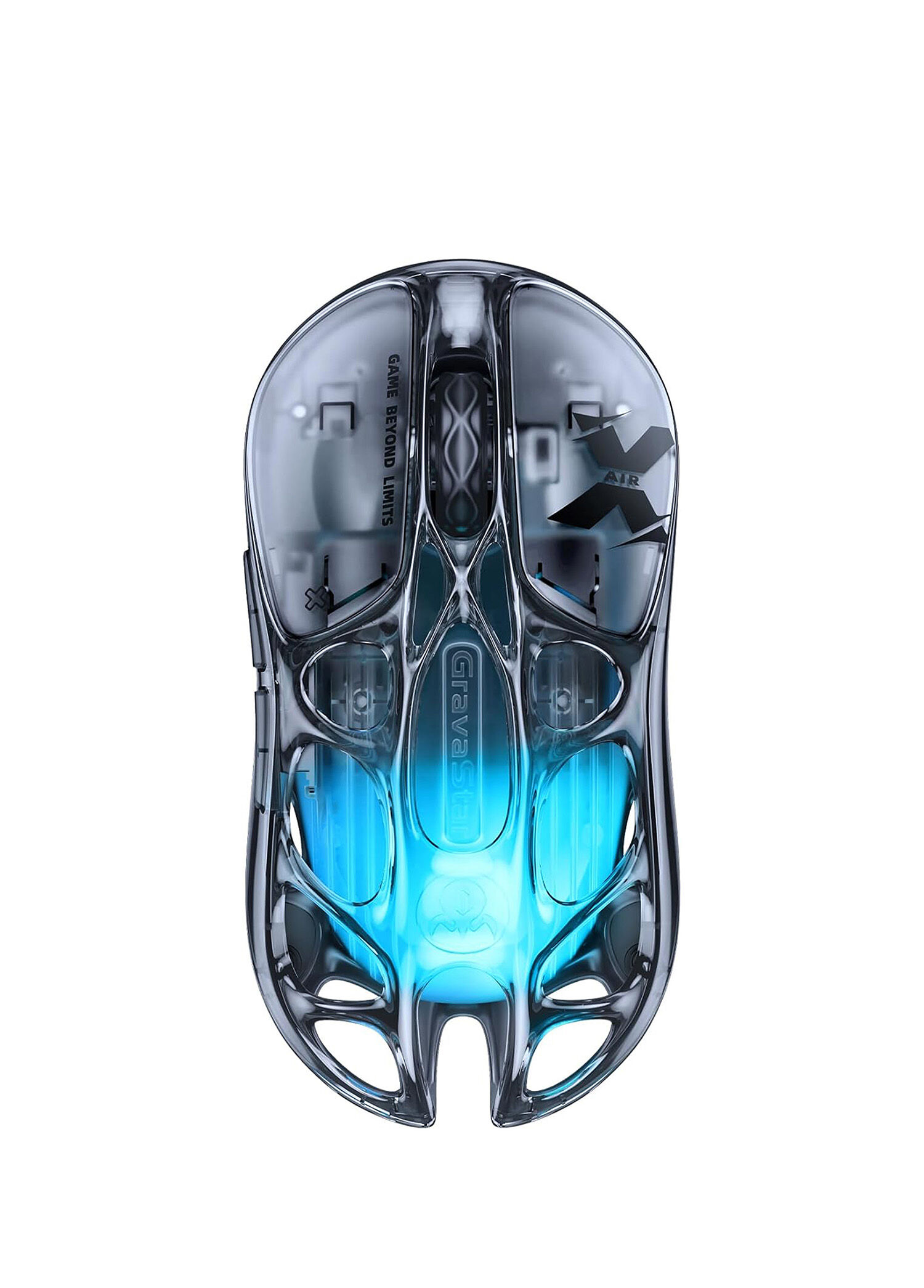 Mercury X Air RGB 32.000 Dpi Onyx Crystal Kablosuz Optik Gaming Mouse