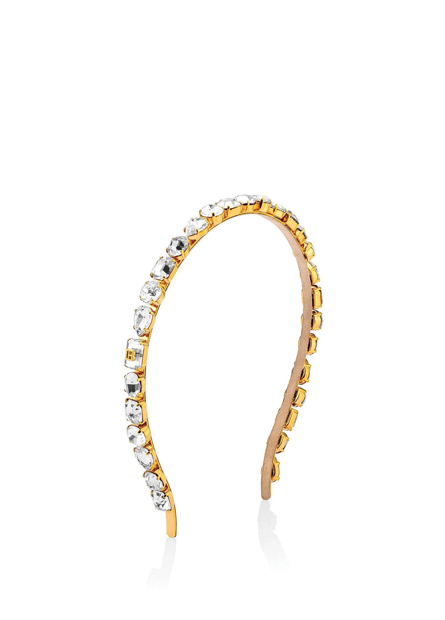 Eclat Headband Small Silver Gold 18 Ayar Altın Kaplama Kadın Taç
