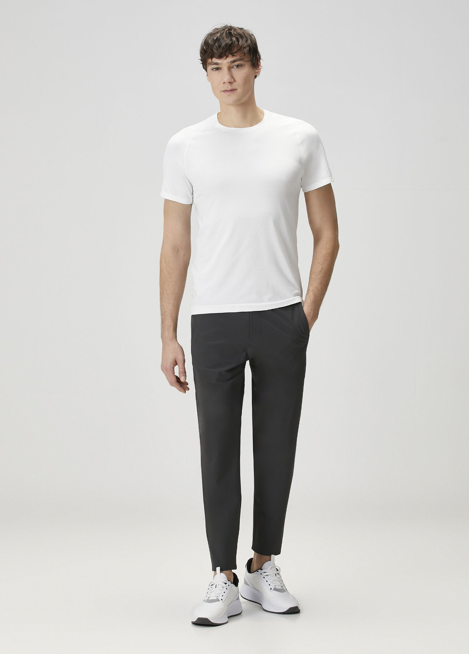 Regular Fit Gri Eşofman Altı