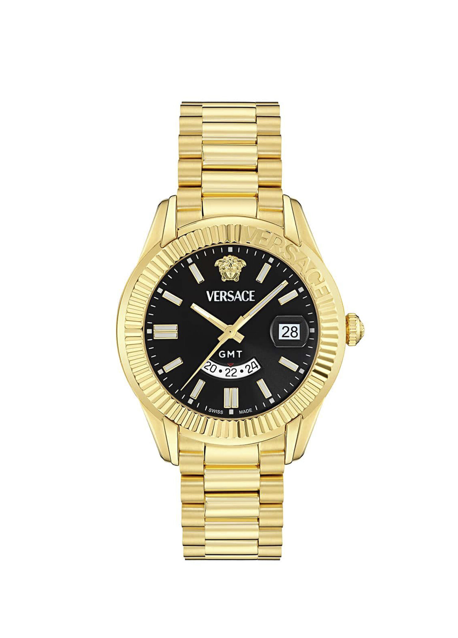 Versace Altın Rengi Erkek VRSCVE0U00625 Altın Rengi Çelik Erkek