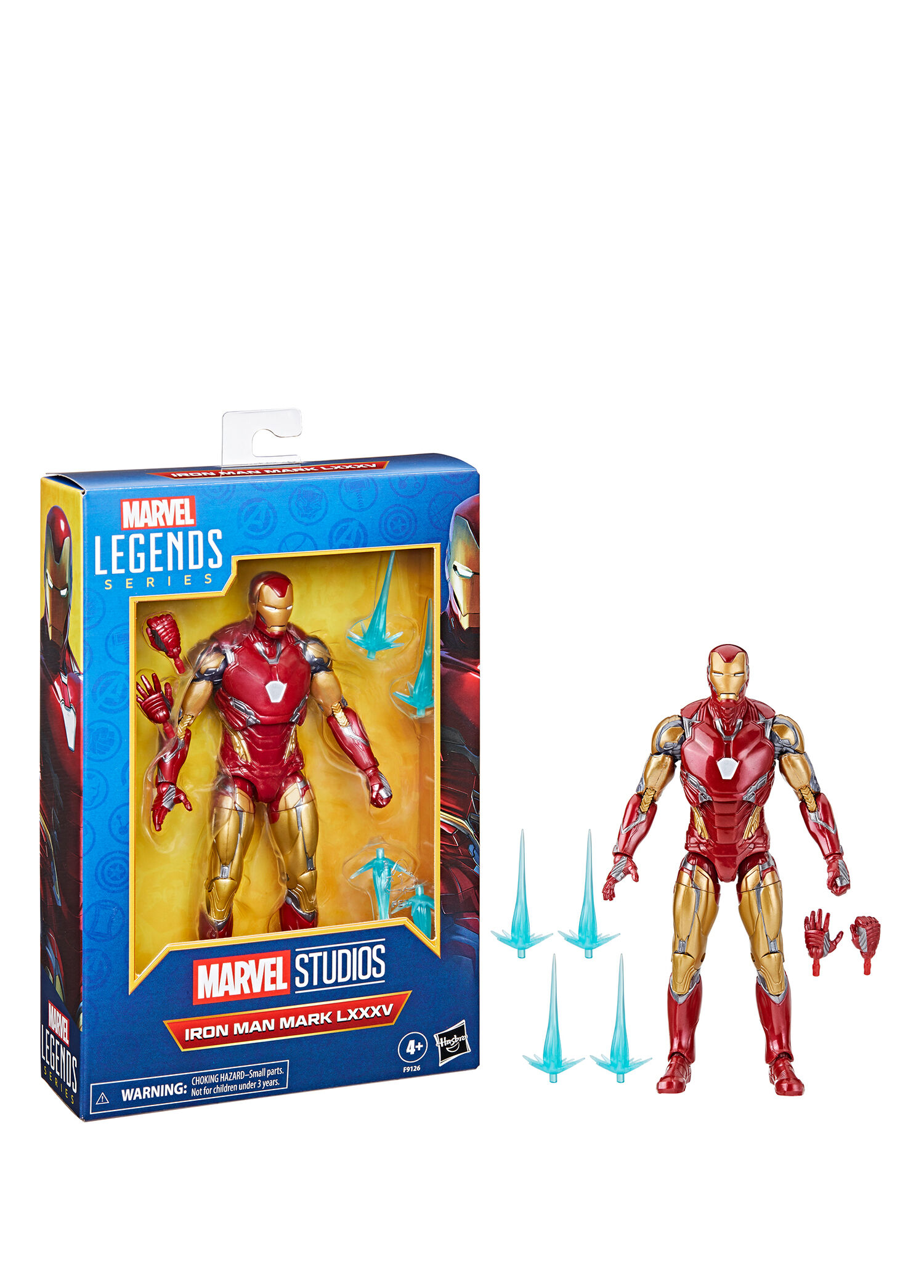 【レア】COMICAVE IRON MAN MARKLXXXV 付属品あり Marvel - Legends Iron Man Mark LXXXV Avengers: Endgame Aksiyon