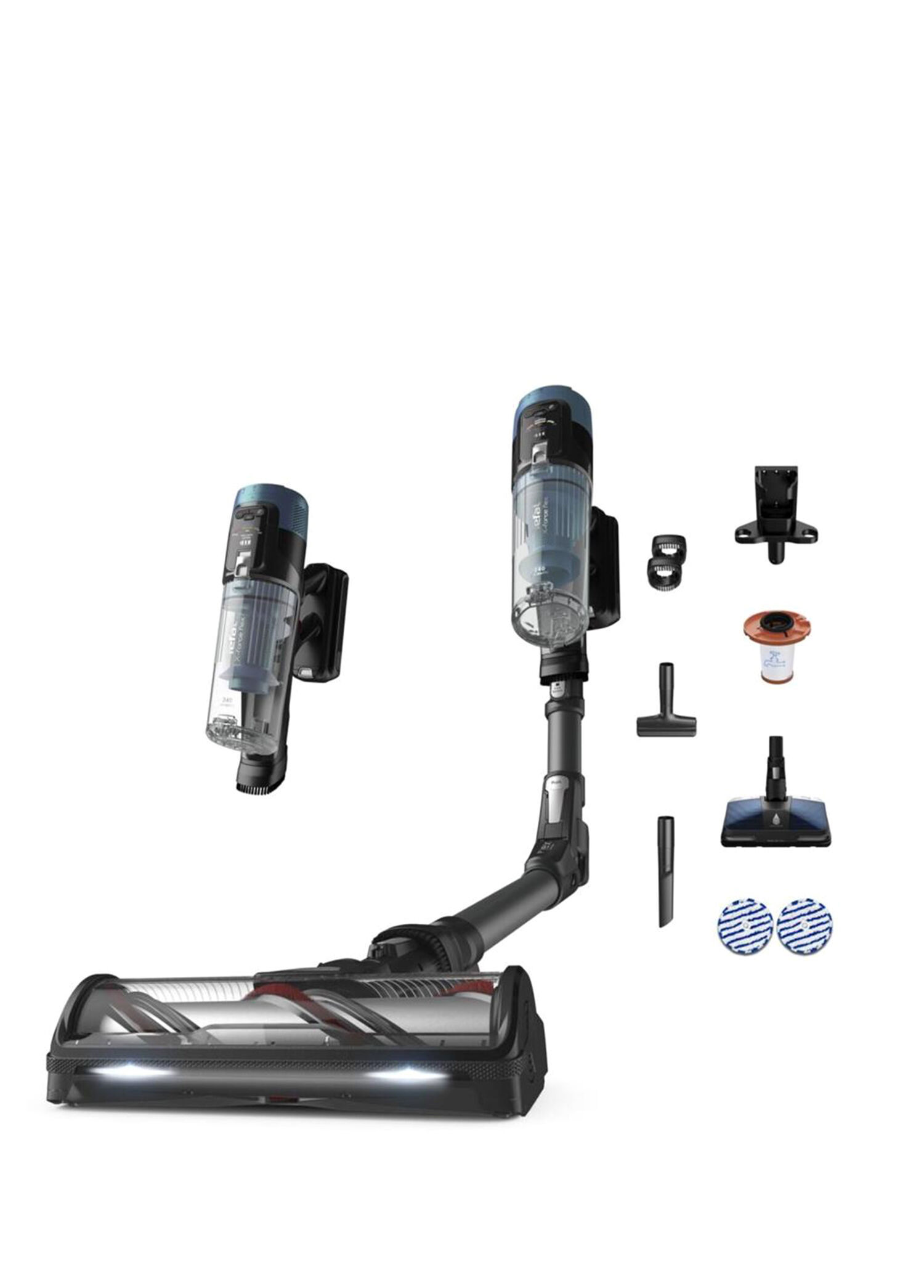 TY9BC1WO​ X-Force Flex 14.80 Aqua Kablosuz Şarjlı Dikey Süpürge - 240 Air Watt