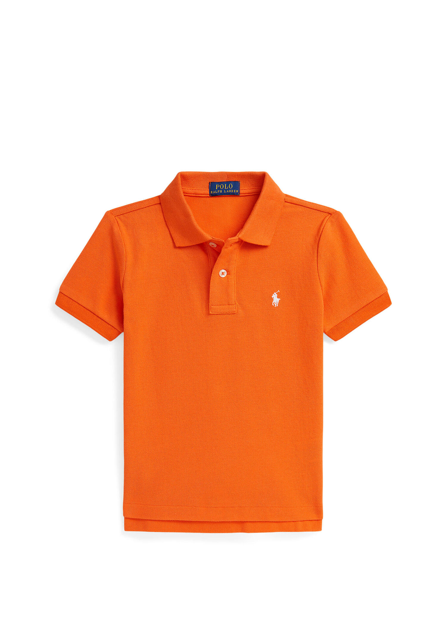 Turuncu Erkek Çocuk Polo Yaka T-shirt