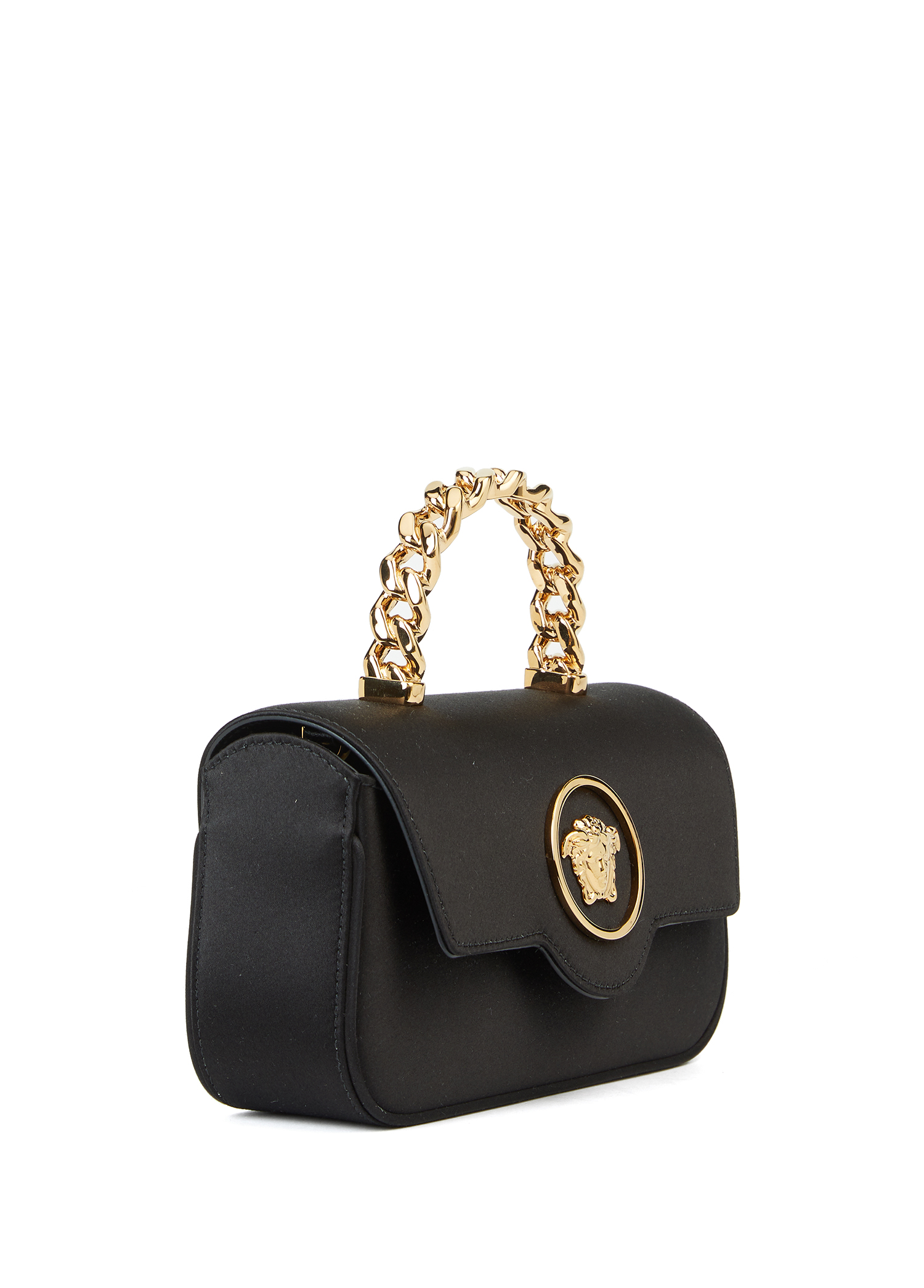Clutch Bags Versace Pillow Talk Bag La Medusa Mini Black
