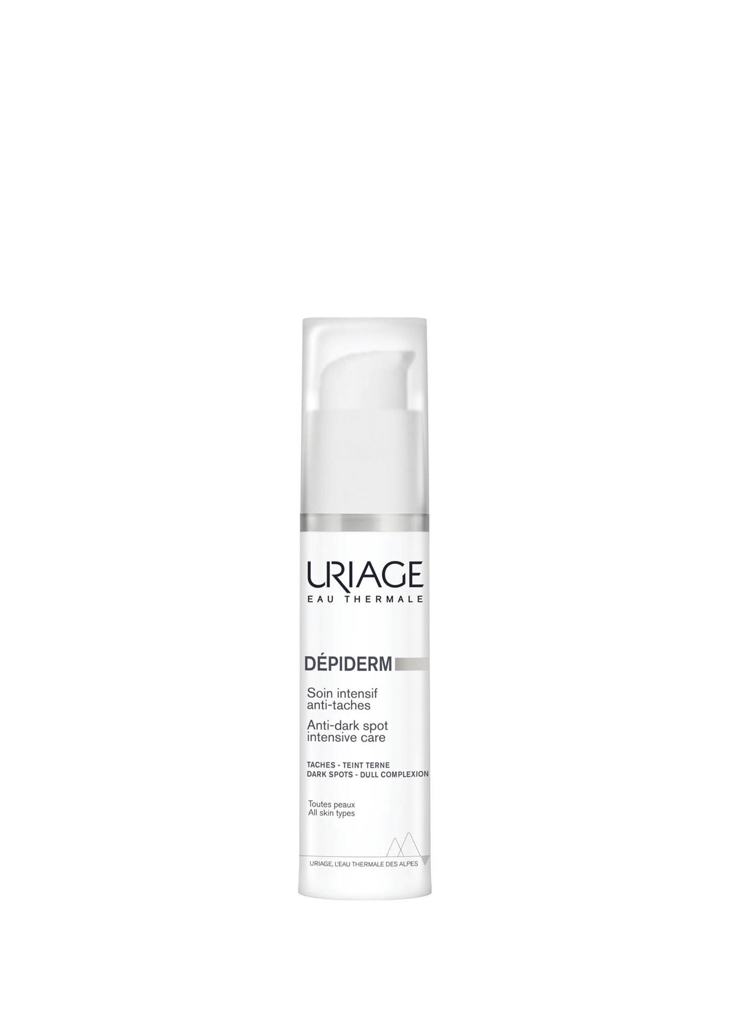 Uriage - Depiderm Anti-Dark Spot Intensive Care Leke Karşıtı Yoğun Cilt Bakım Kremi 30 ml - Beyaz