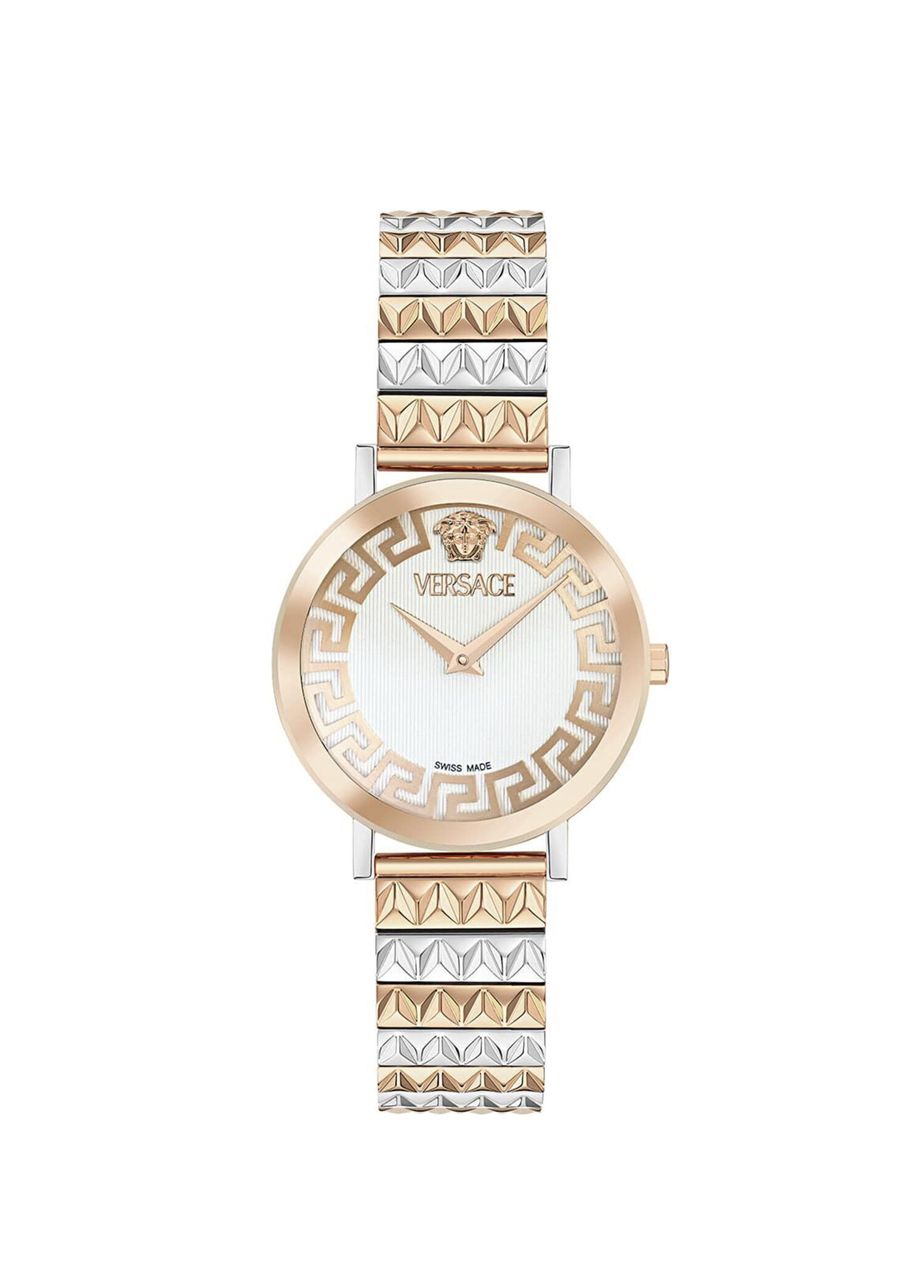 VRSCVE9A00324 Rose Gold Metalik Gri Çelik Kadın Kol Saati