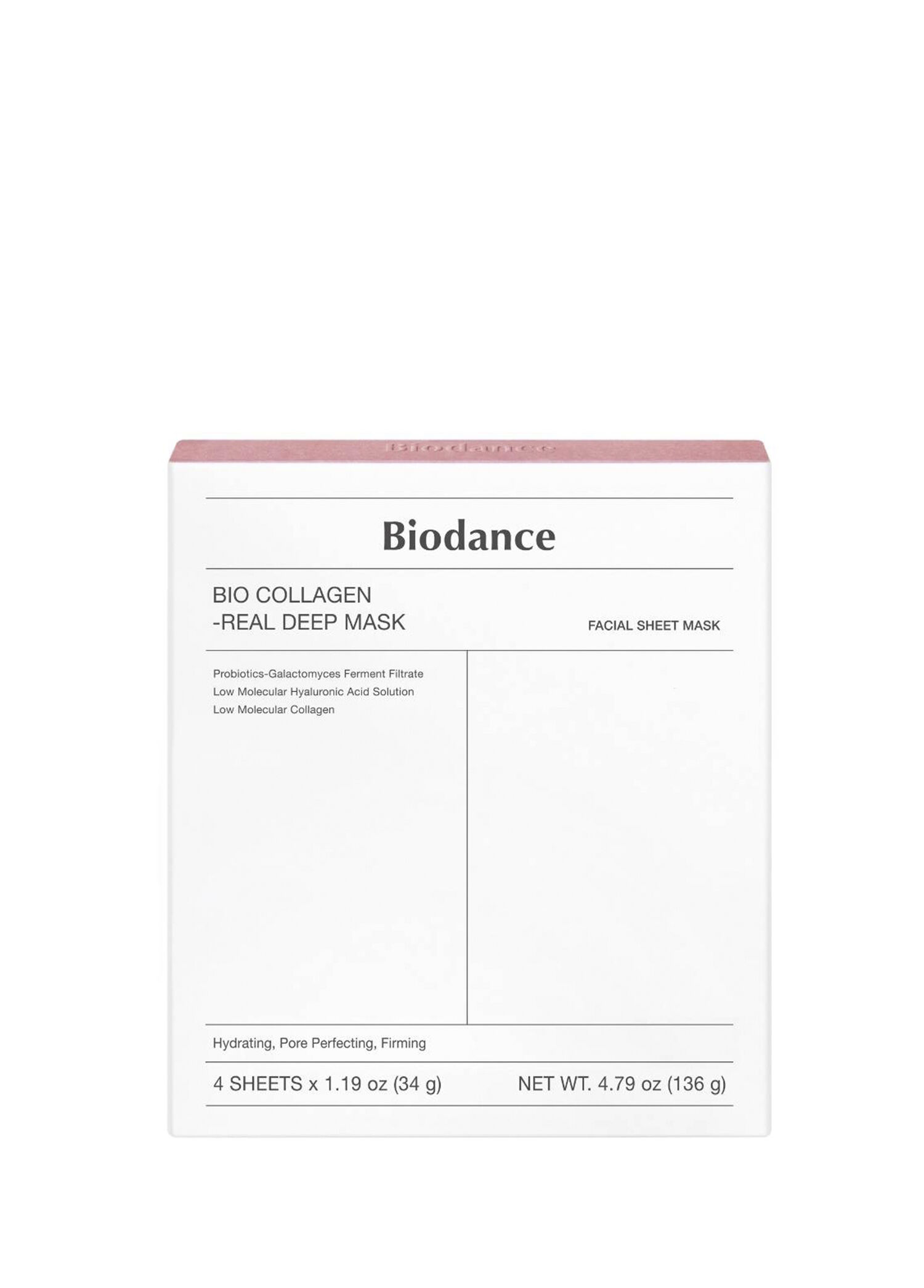 Biodance - Bio Collagen-Real Deep Mask Yoğun Nemlendirici 4'lü Yüz