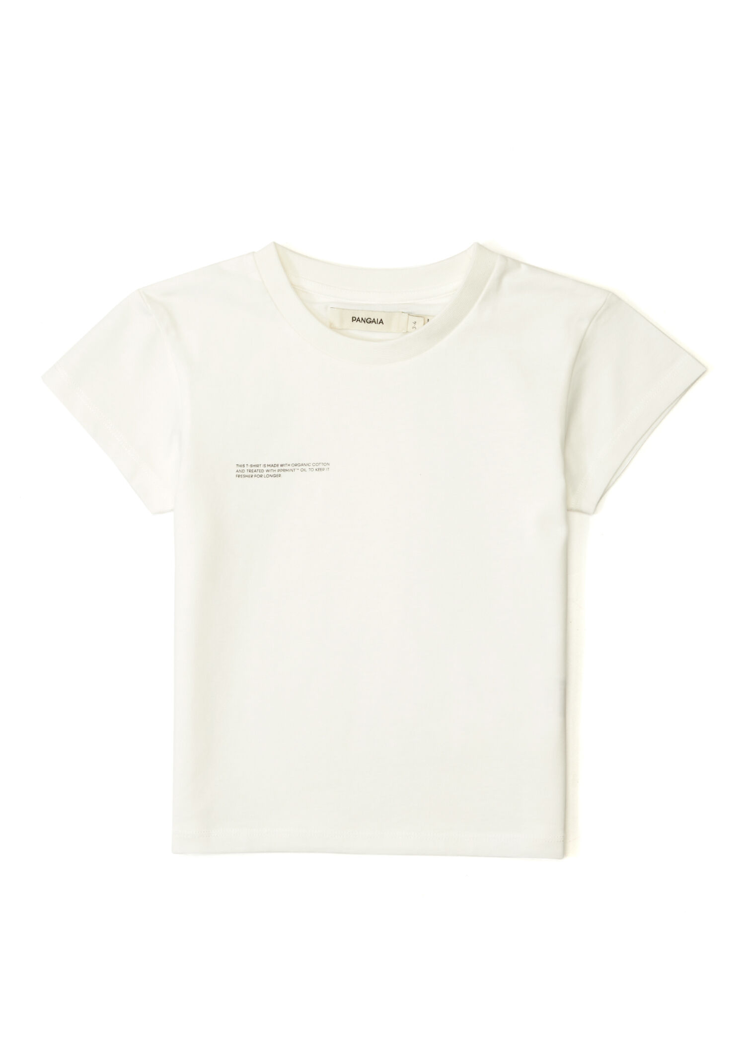 Kırık Beyaz Organik Pamuk Çocuk T-shirt
