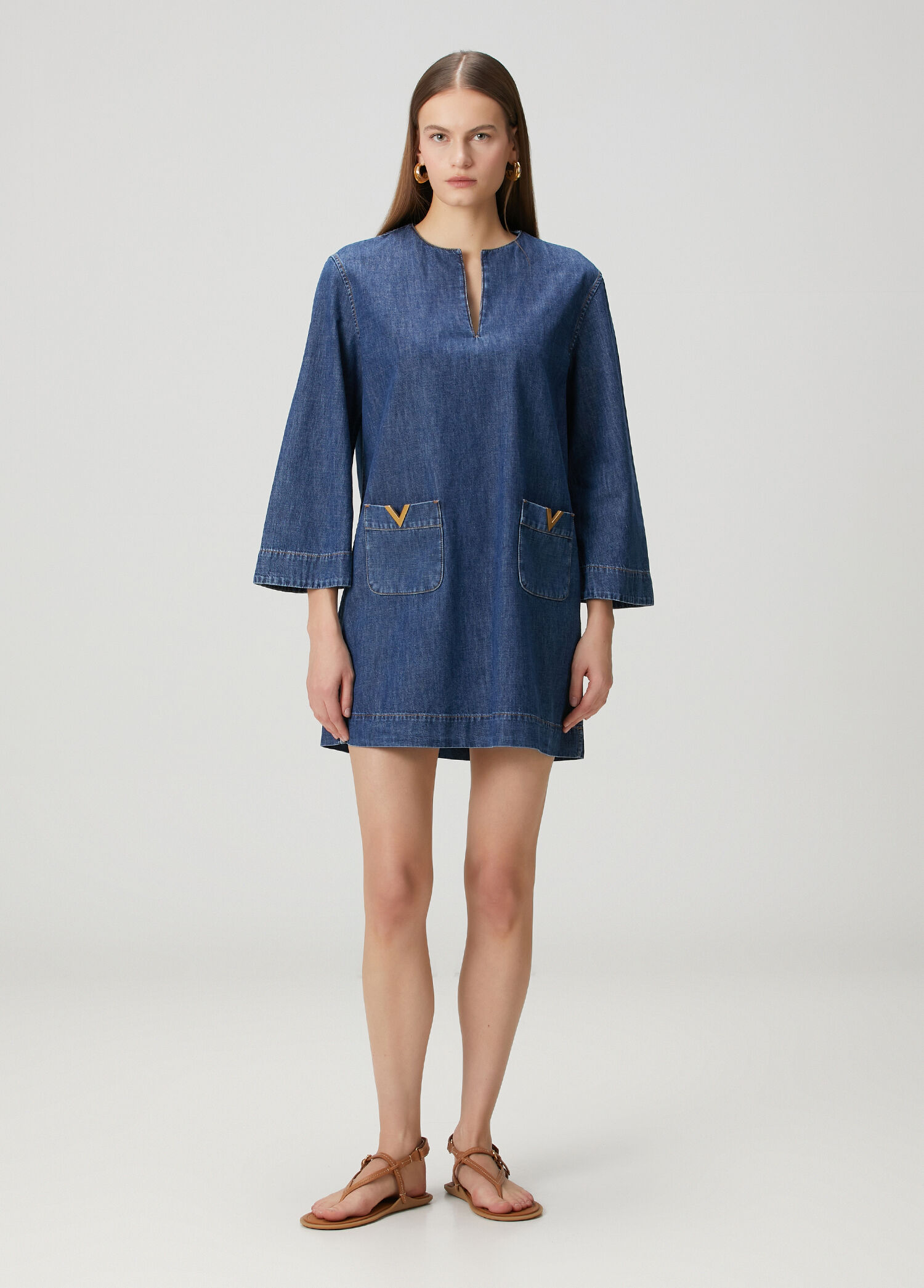 Mavi Mini Denim Elbise