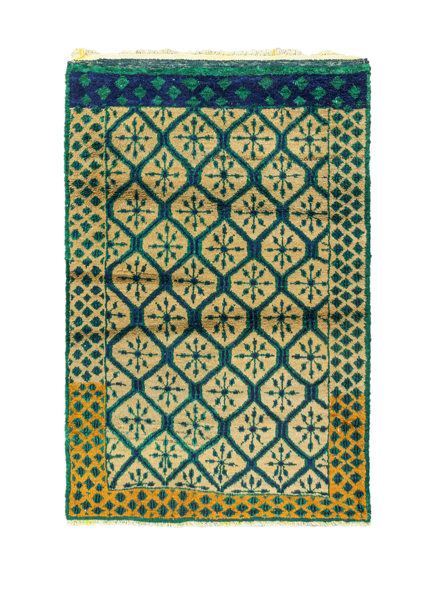 Razavi Geometrik Desenli Tülü Halı 120 x 178 cm