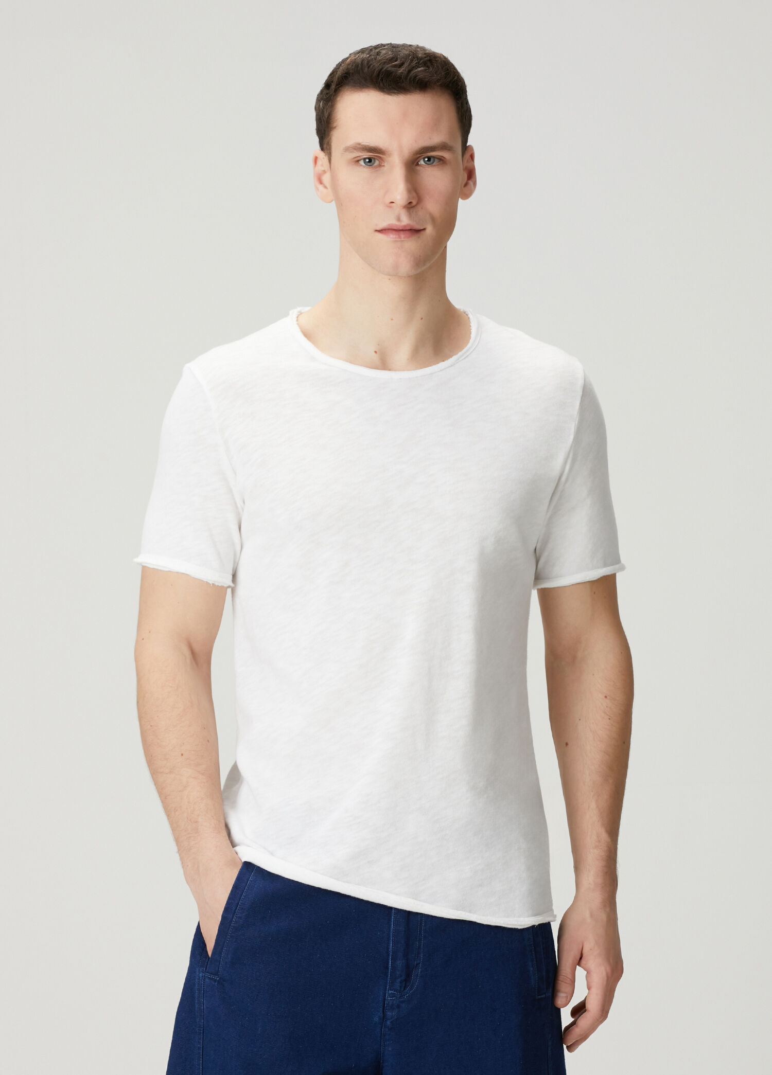 Beyaz Basic T-shirt