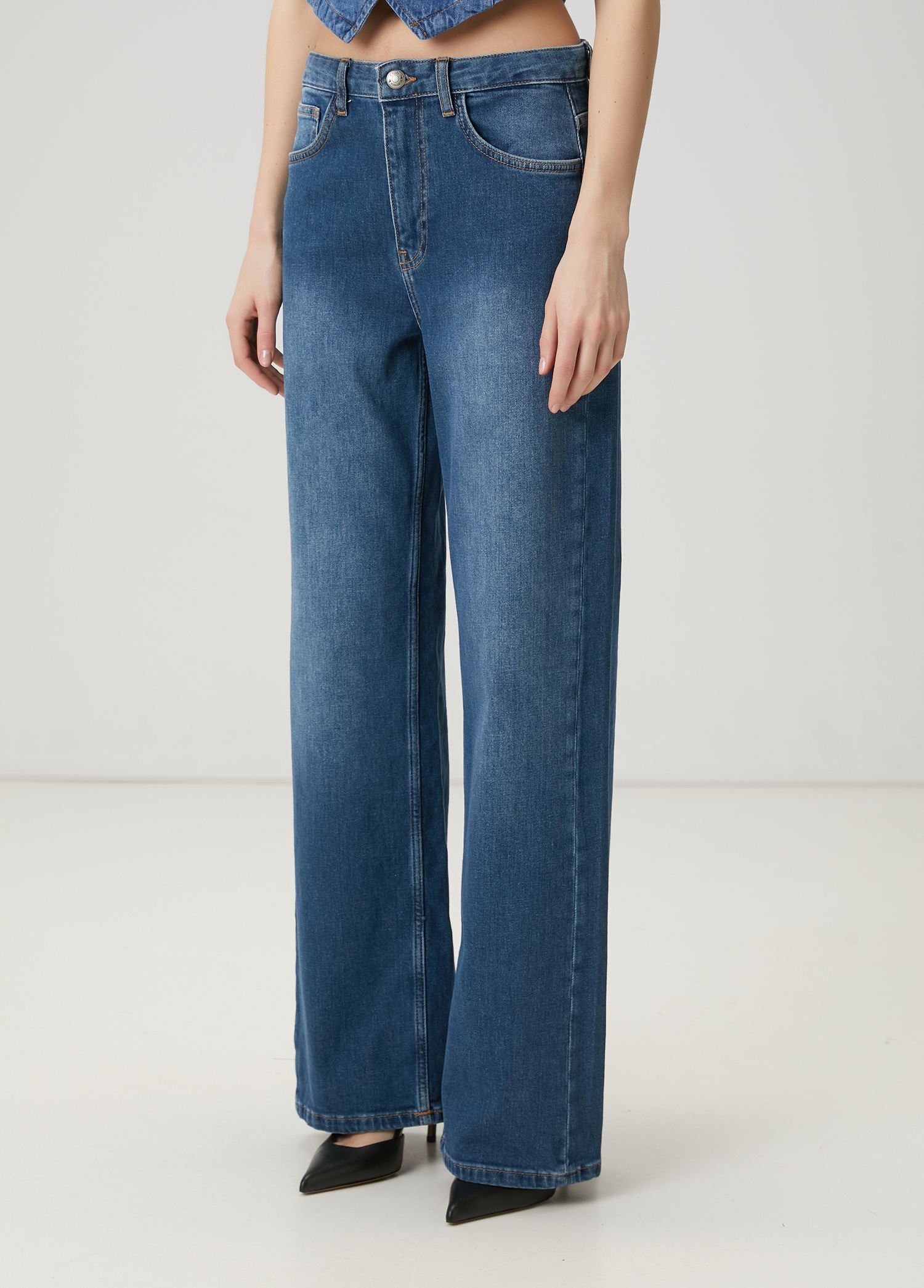 Mavi Wide Leg Jean Pantolon_2